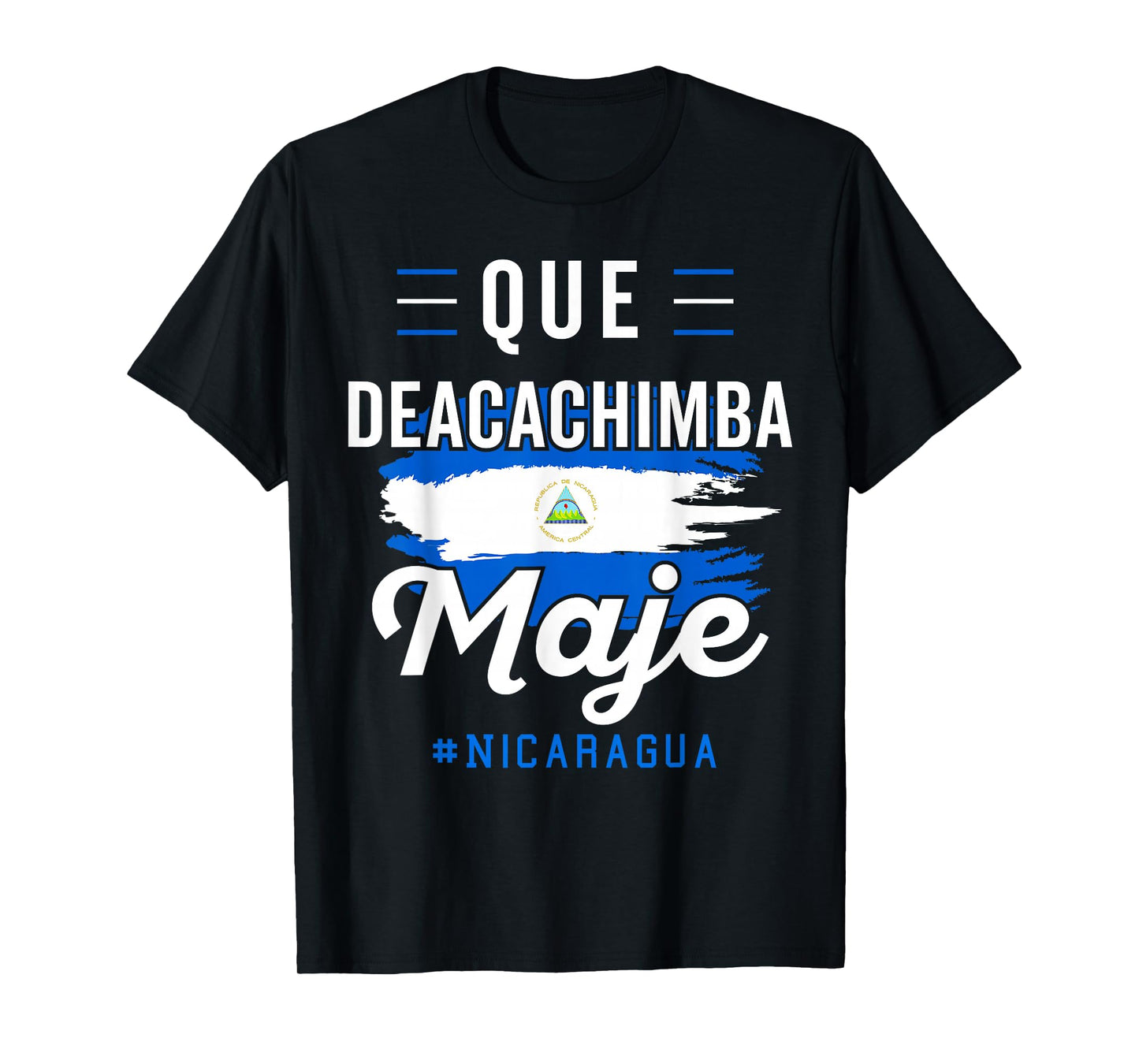 Nicaragua Flag Camiseta Nicaraguan Nicoya Pinoleros Nica T-Shirt