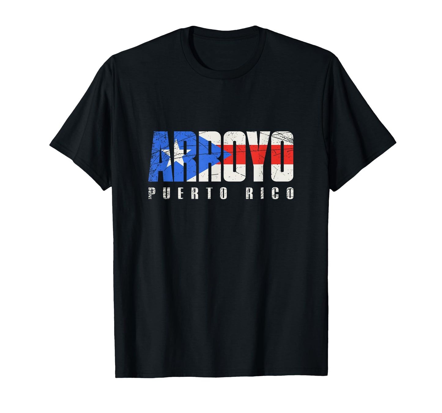 Arroyo Puerto Rico, Puerto Rican flag T-Shirt