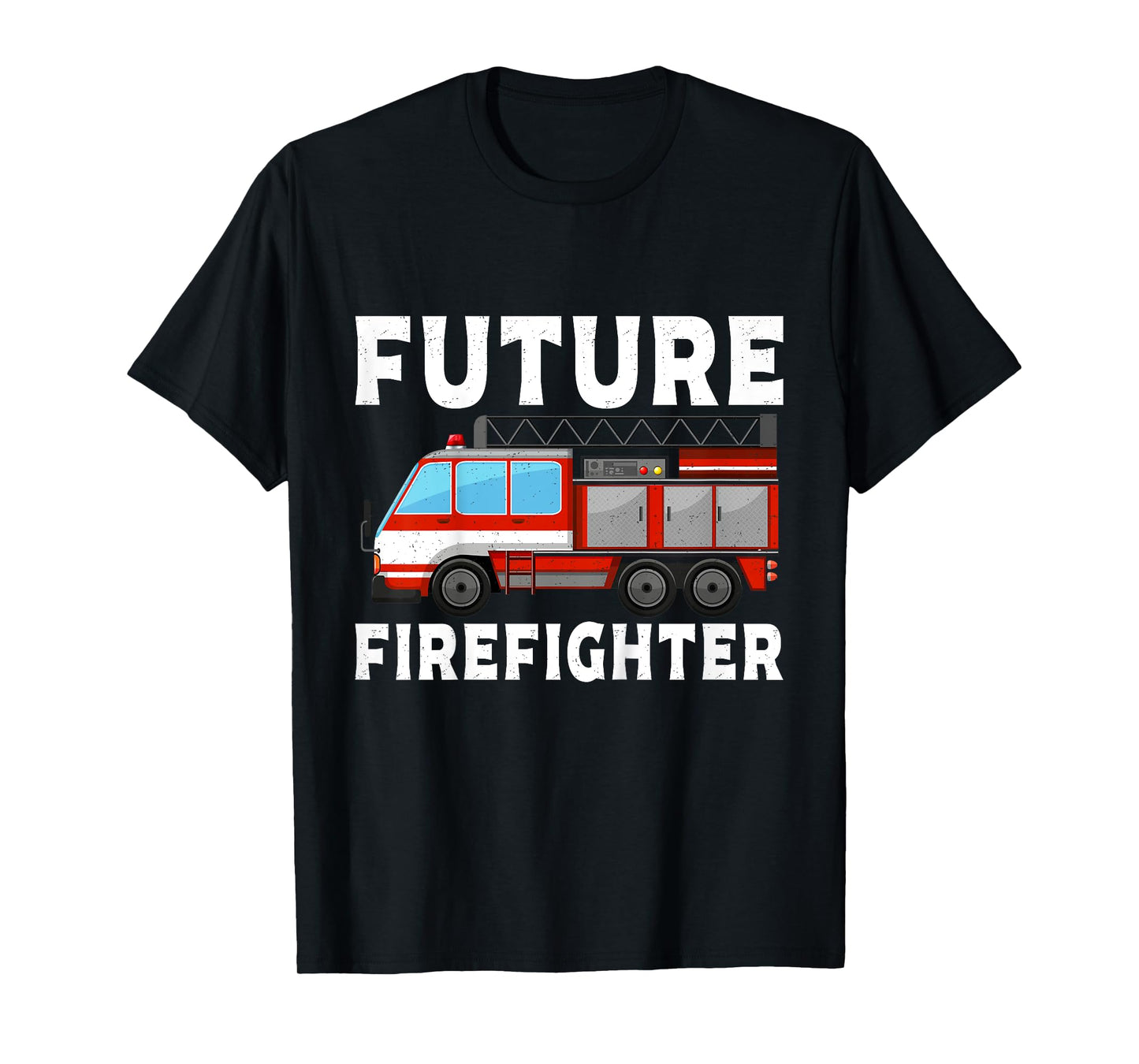 Kids Firefighter Shirt Fireman Costume Toddler Boys Firefighter T-Shirt