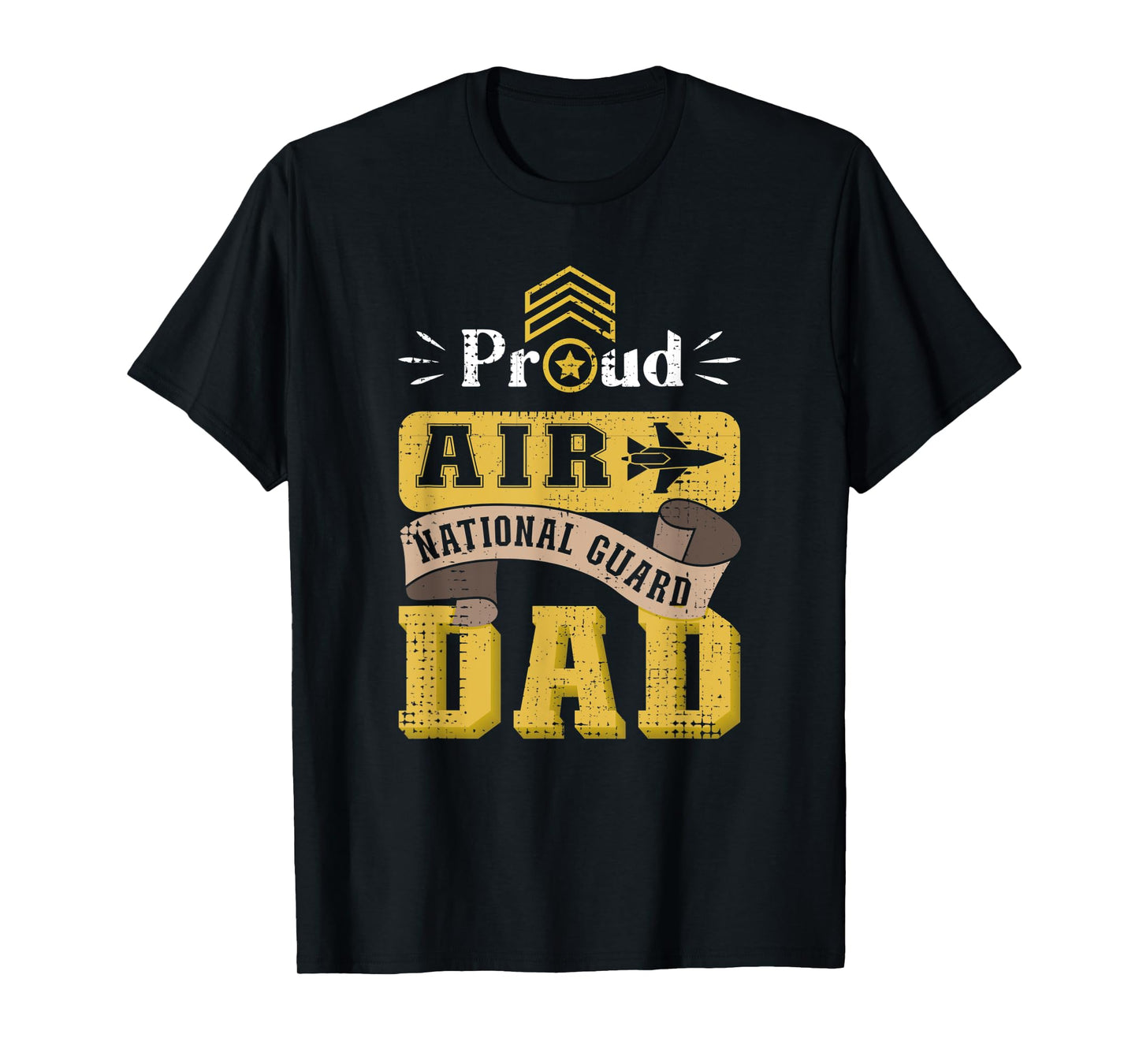 Fathers Day Veteran Air Force Shirt Air National Guard Dad T-Shirt