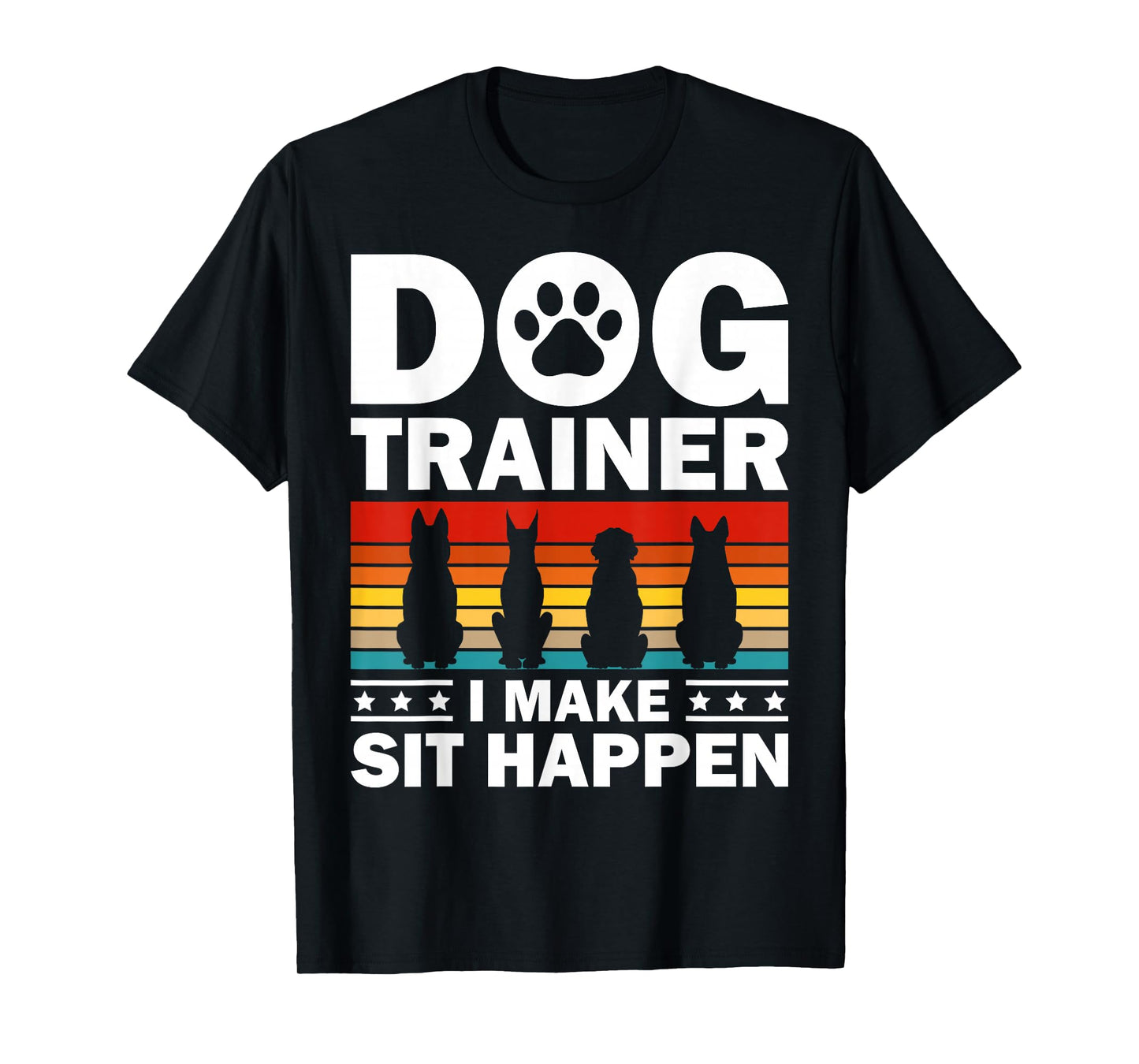 Cool Dog Trainer for Men Women Dog Training Agility Class T-Shirt