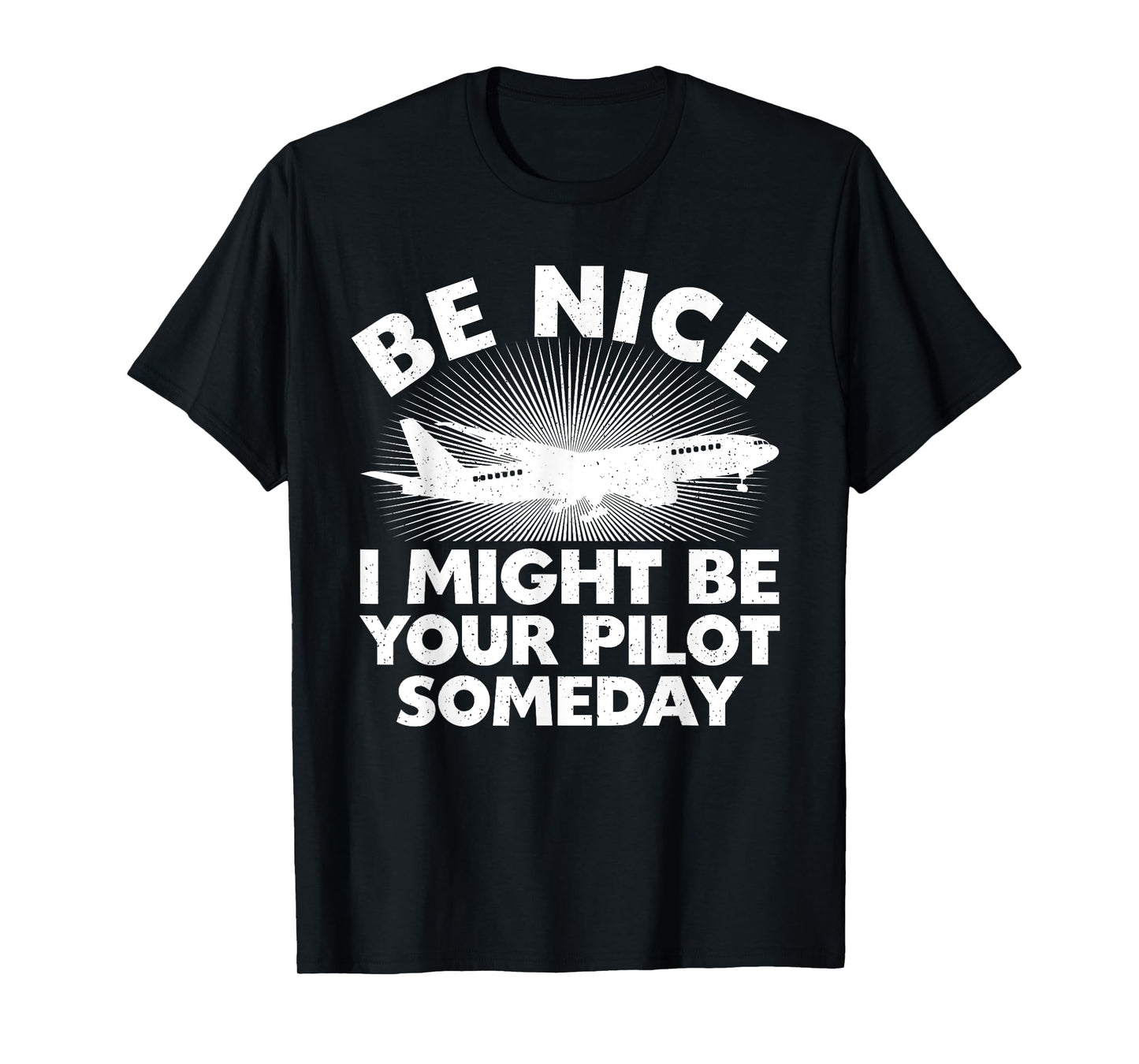 Funny Pilot Design For Men Women Aviation Airplane Pilot T-Shirt