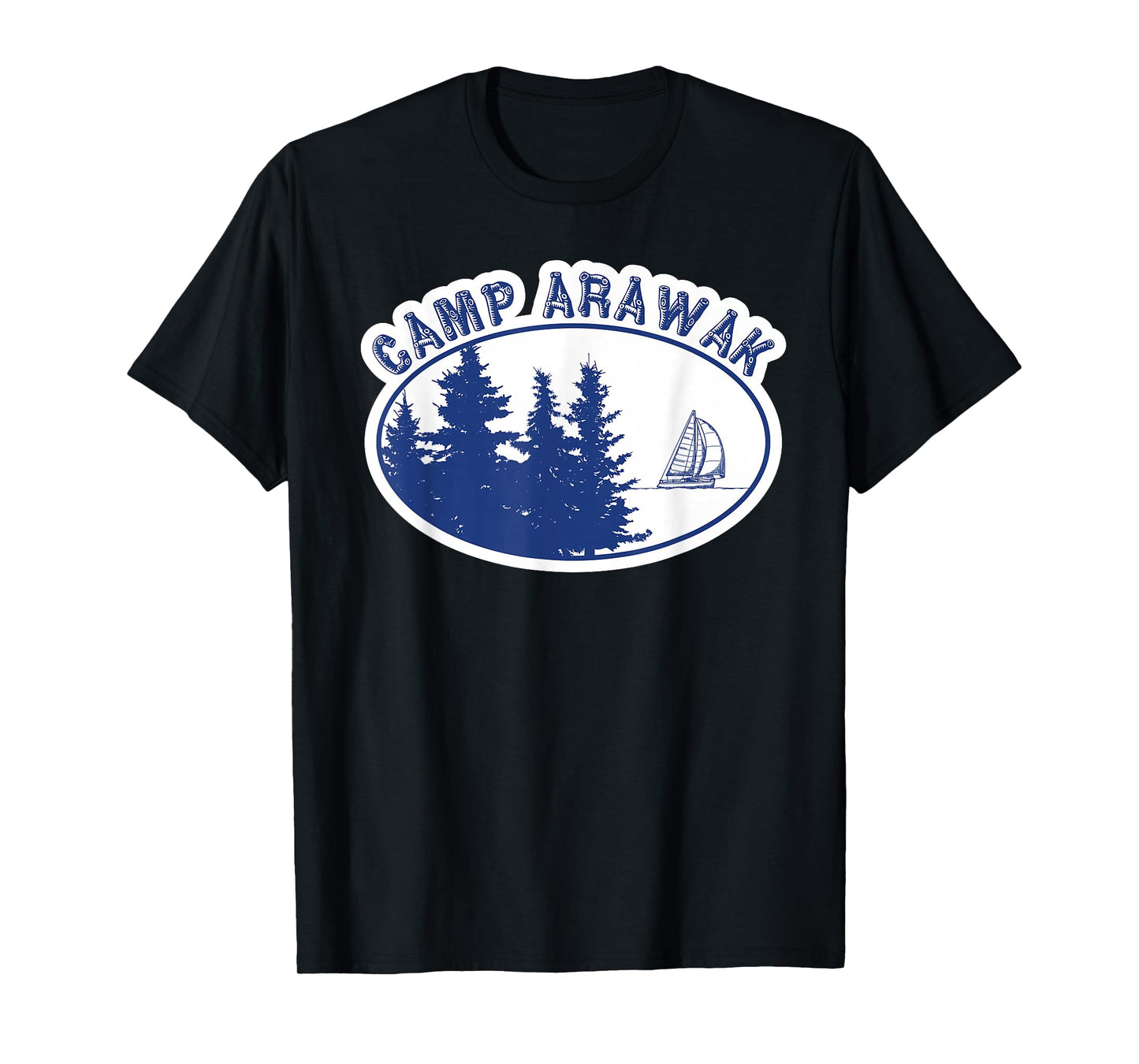 Camp Arawak Shirt Retro Summer Camp T-Shirt T-Shirt