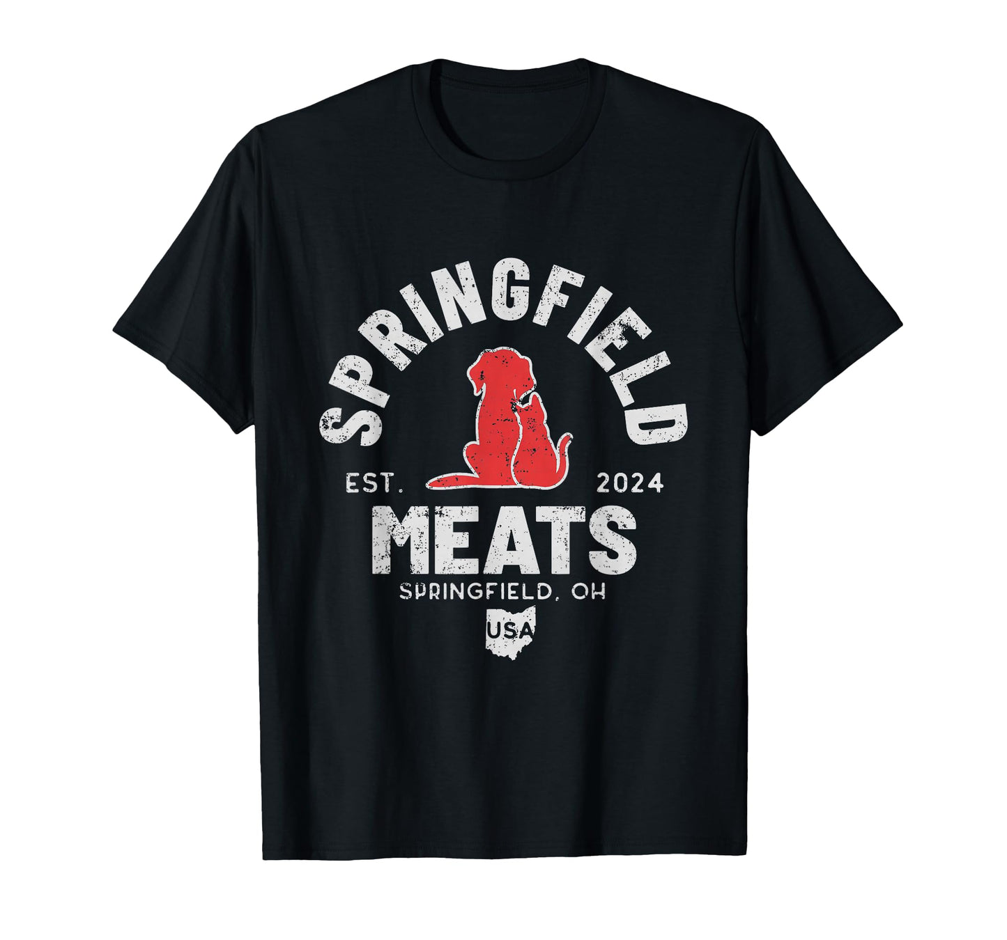 They're Eating The Dogs Springfield Ohio Election T-Shirt