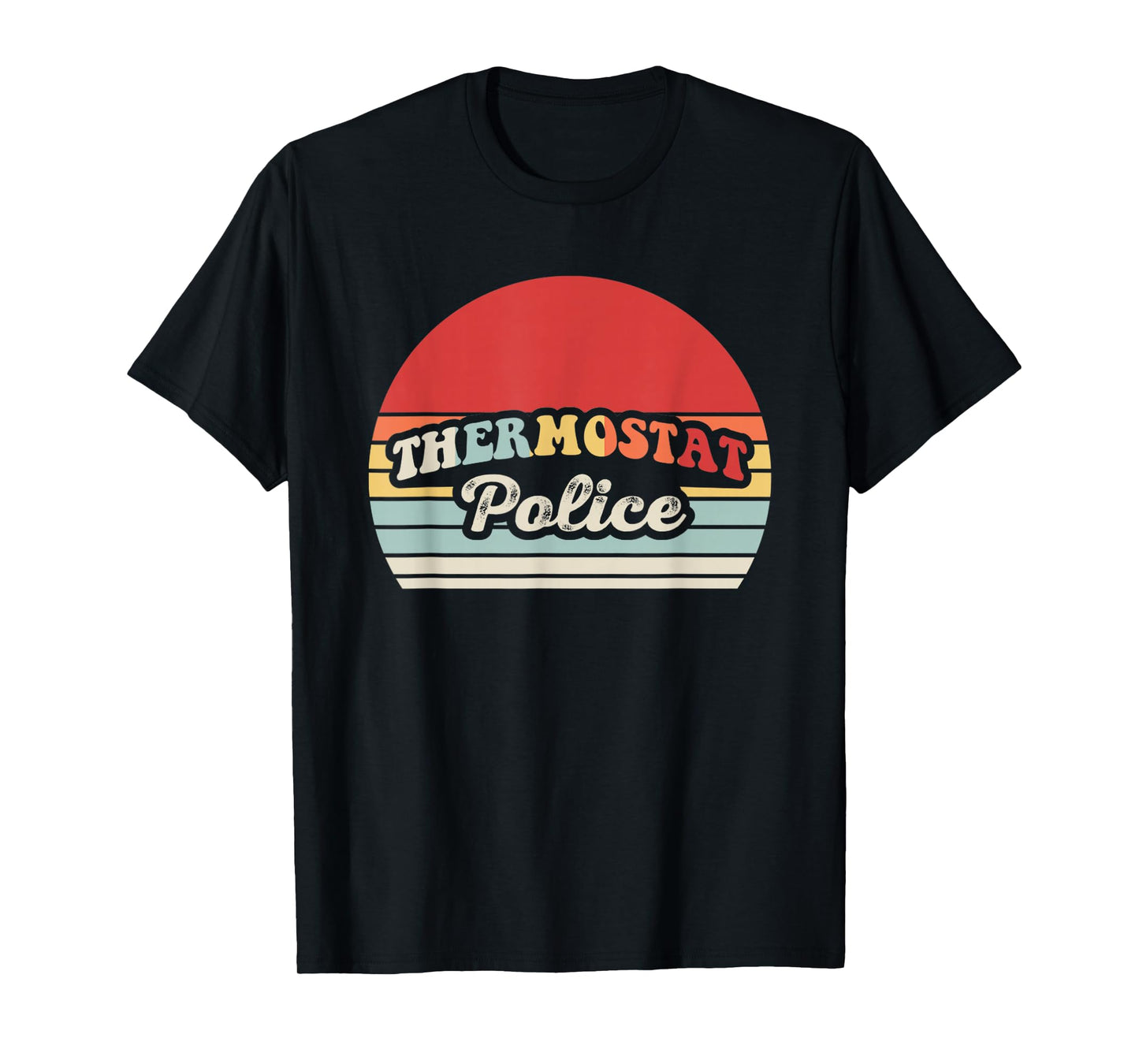 Thermostat Police Retro Style T-Shirt