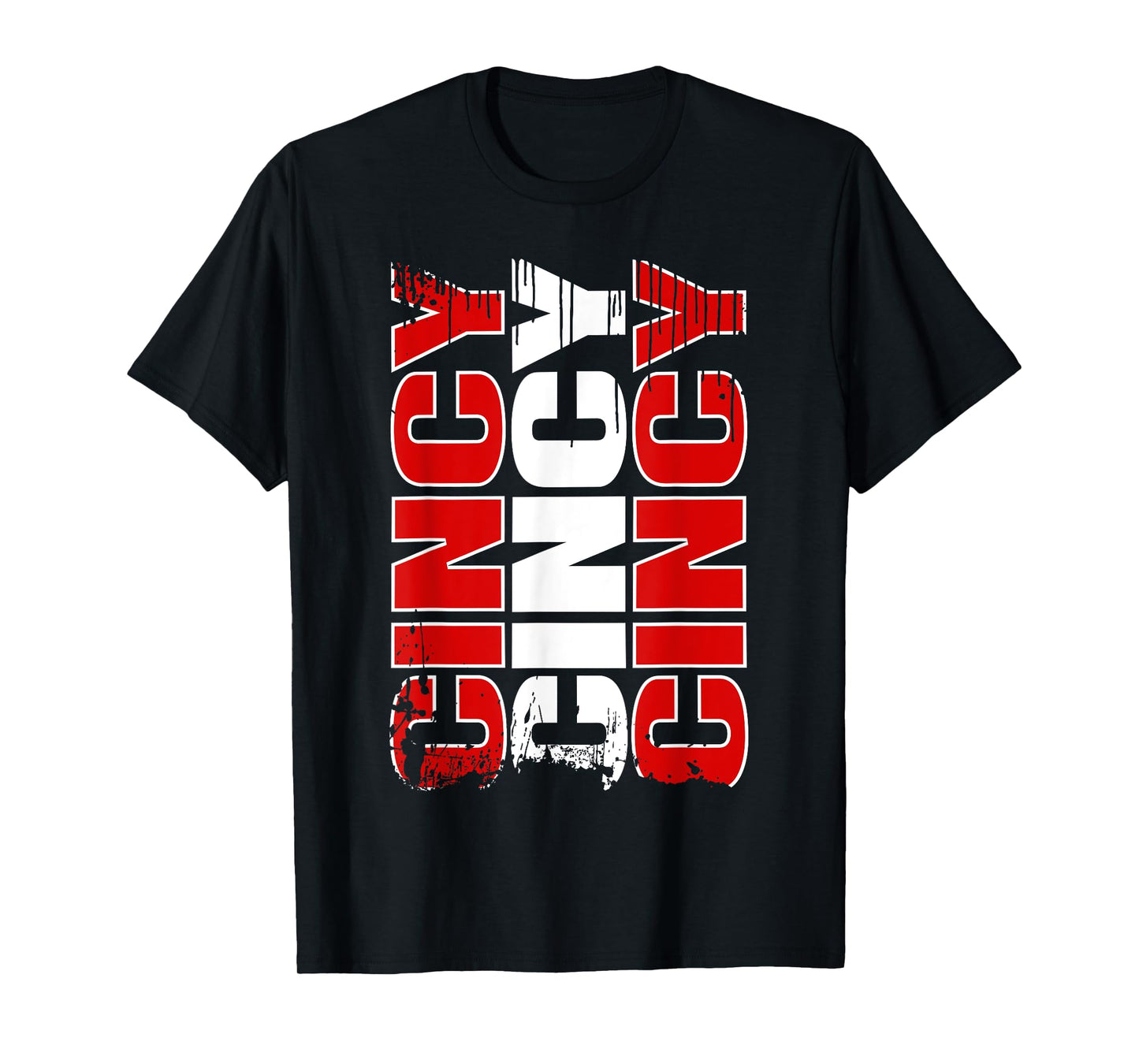 Cincinnati Hometown Queen City Pride Iconic Cincy T-Shirt