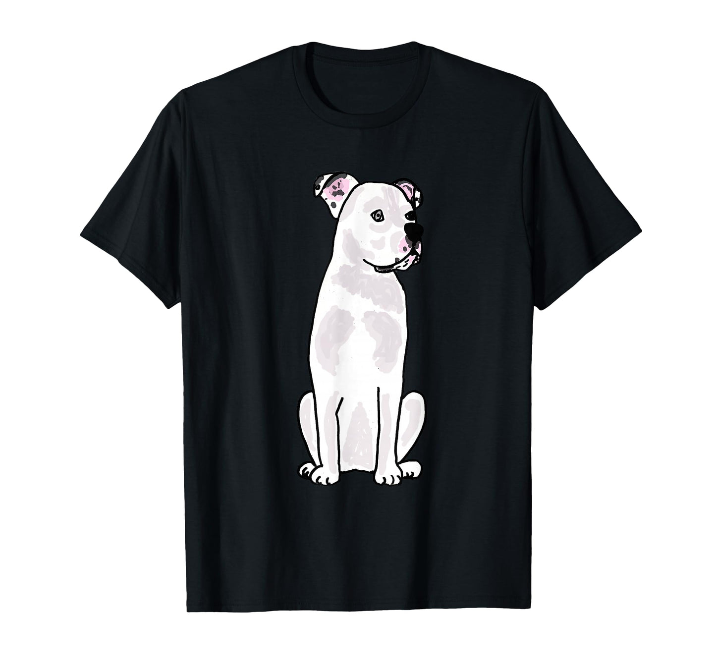 Smiletodaytees Cool White American Bulldog T-shirt T-Shirt