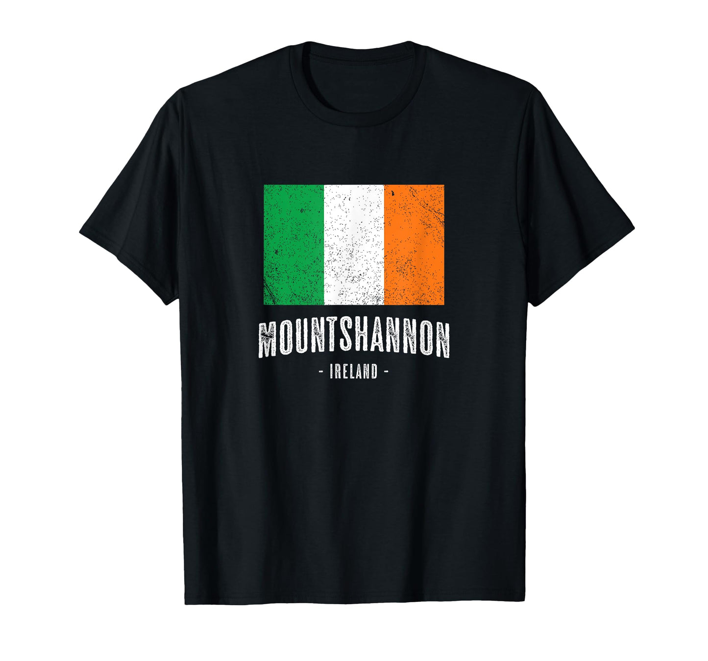 City of MOUNTSHANNON Ireland | Men Women Kids - Irish Flag - T-Shirt