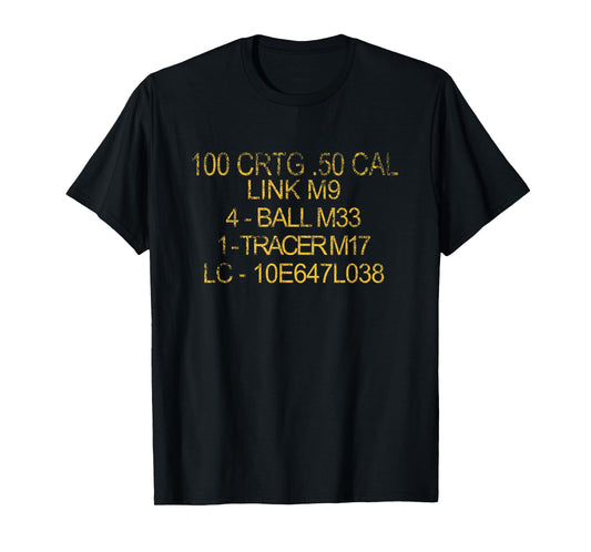 .50CAL NATO US MILITARY OD GREEN CAN AMMO Proud Patriotic T-Shirt for Women Men