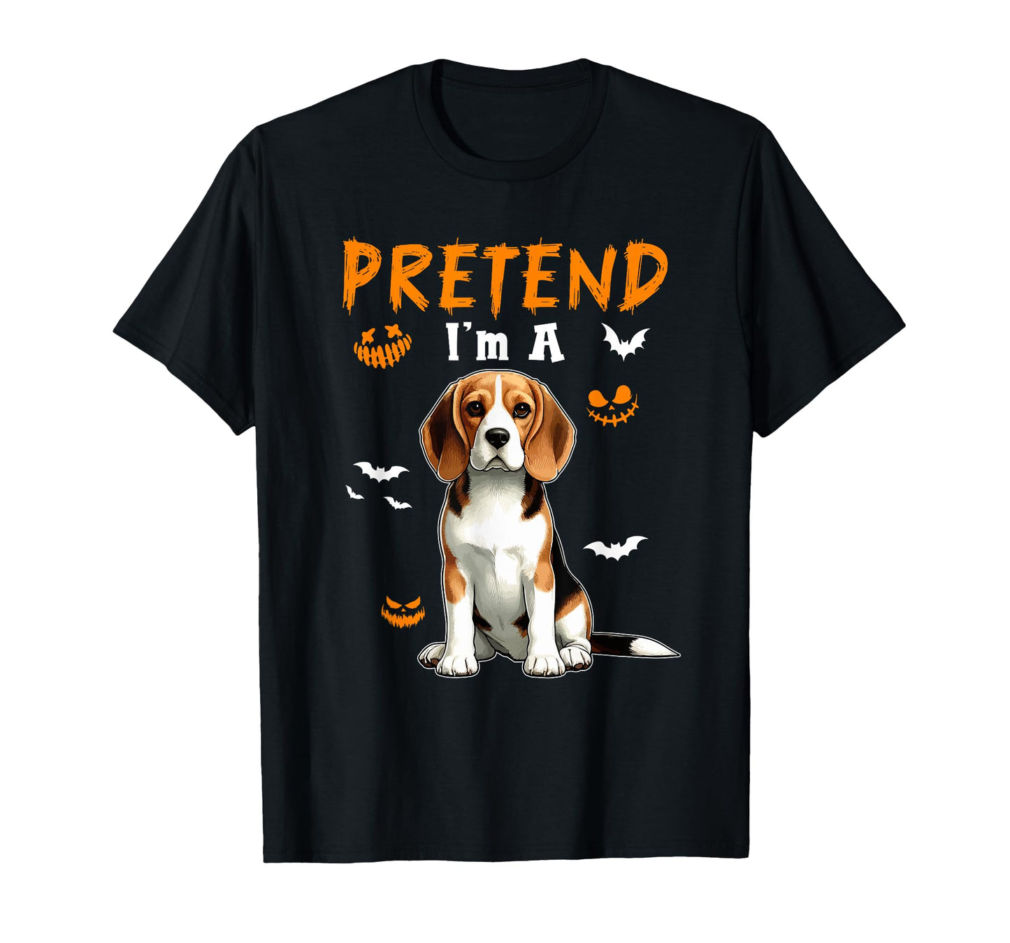 Pretend I'm A Beagle Halloween Costume Owner Kids Family T-Shirt