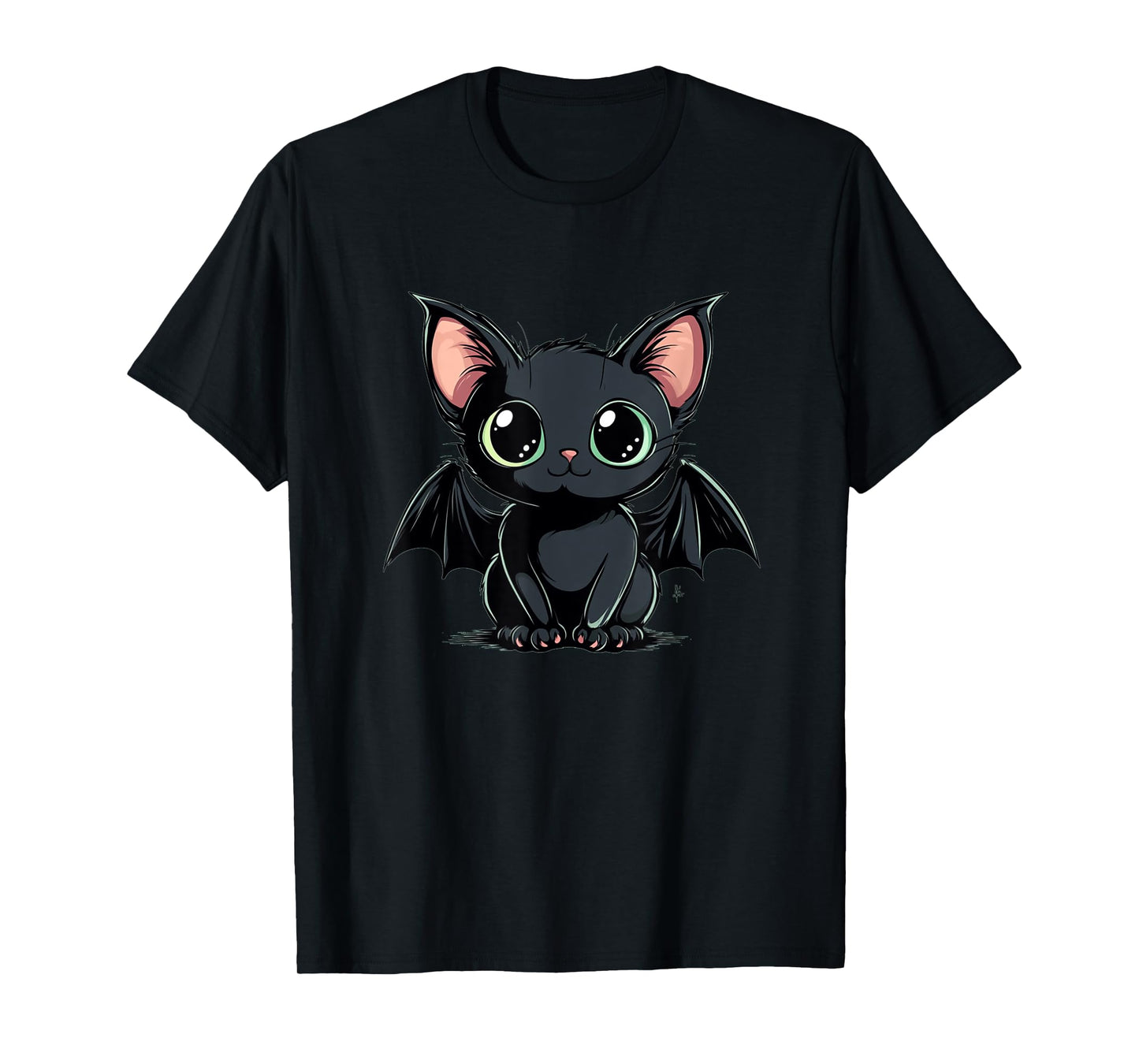 Cute Cat in Bat Costume for Bat Cats Lovers T-Shirt