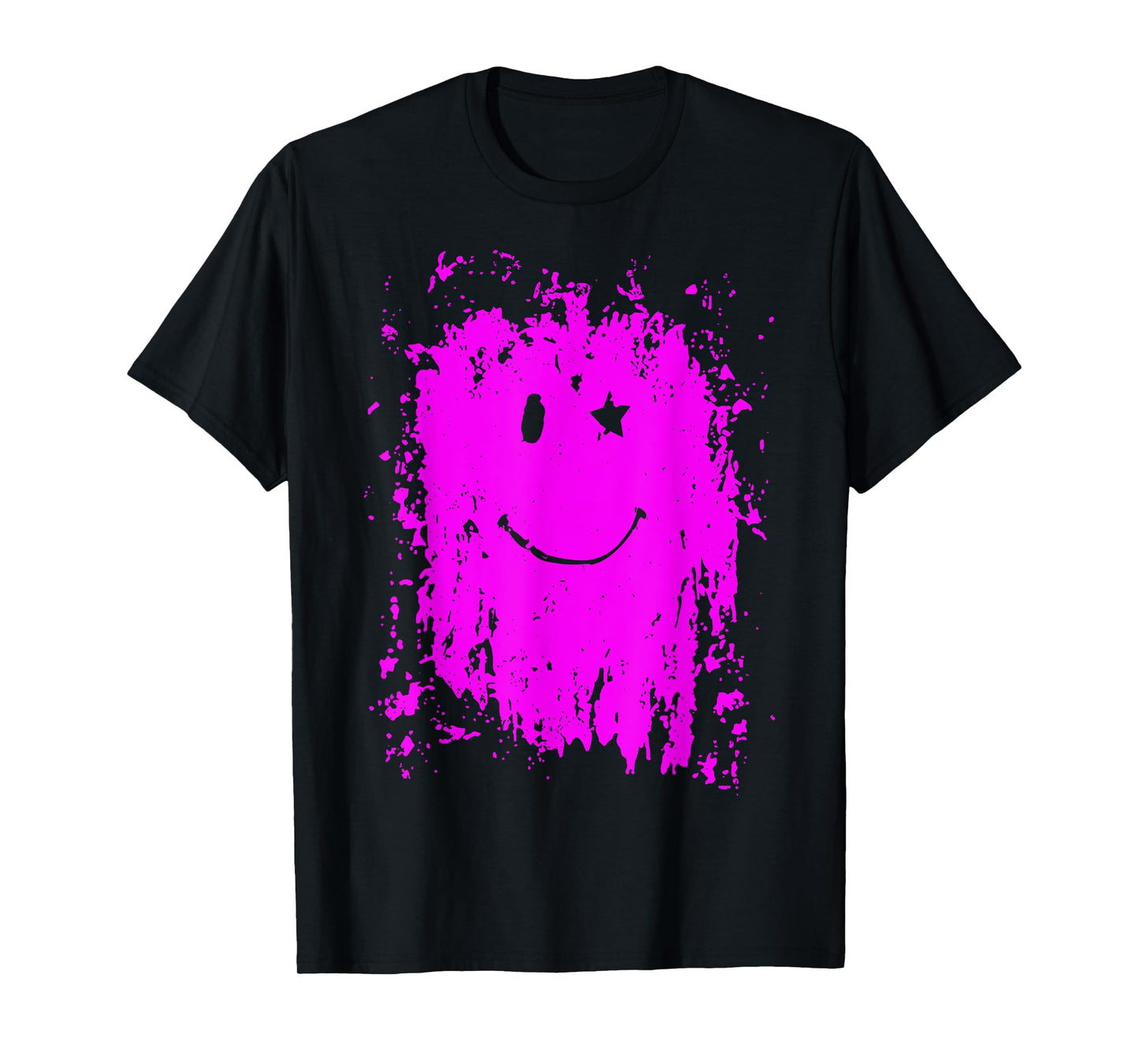 Funny Mud Splatter Face Cool Marathon and Mud Run T-Shirt