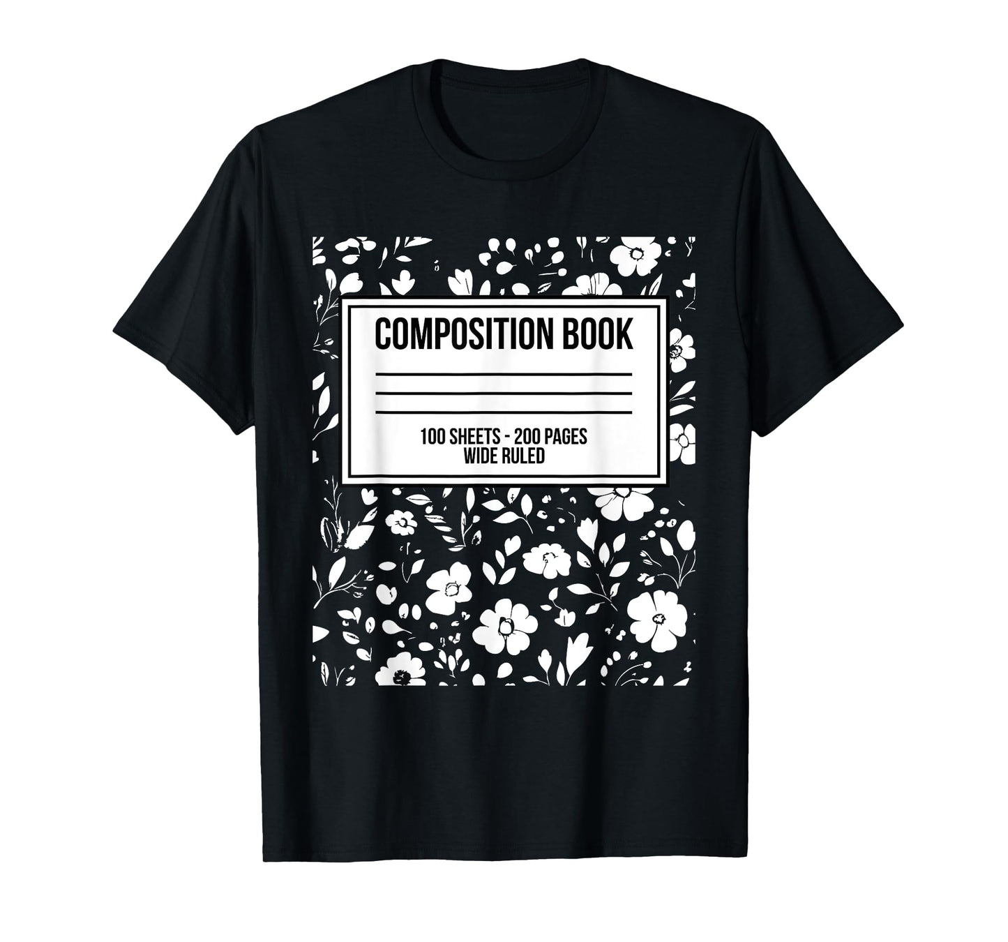 Funny Halloween Costume Journal Composition Notebook Teacher T-Shirt