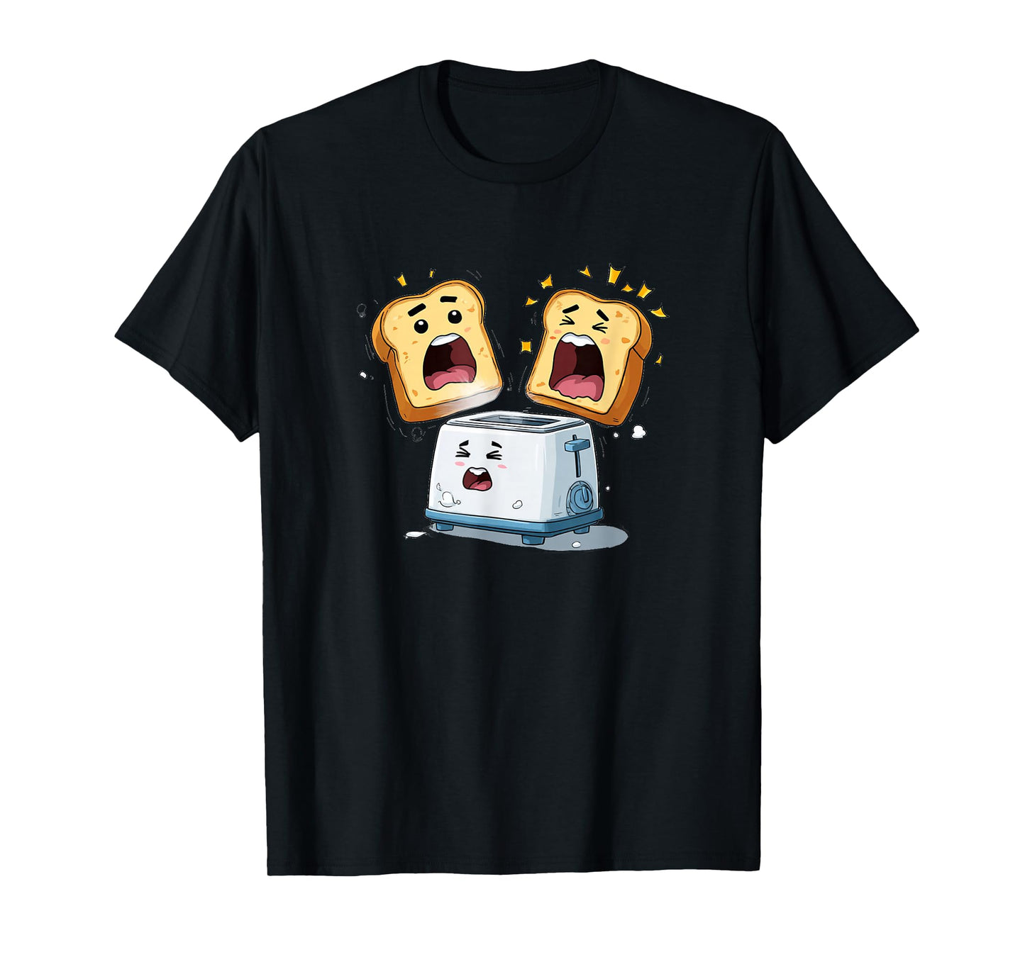 Funny Toaster Graphic for Boys and Girls T-Shirt