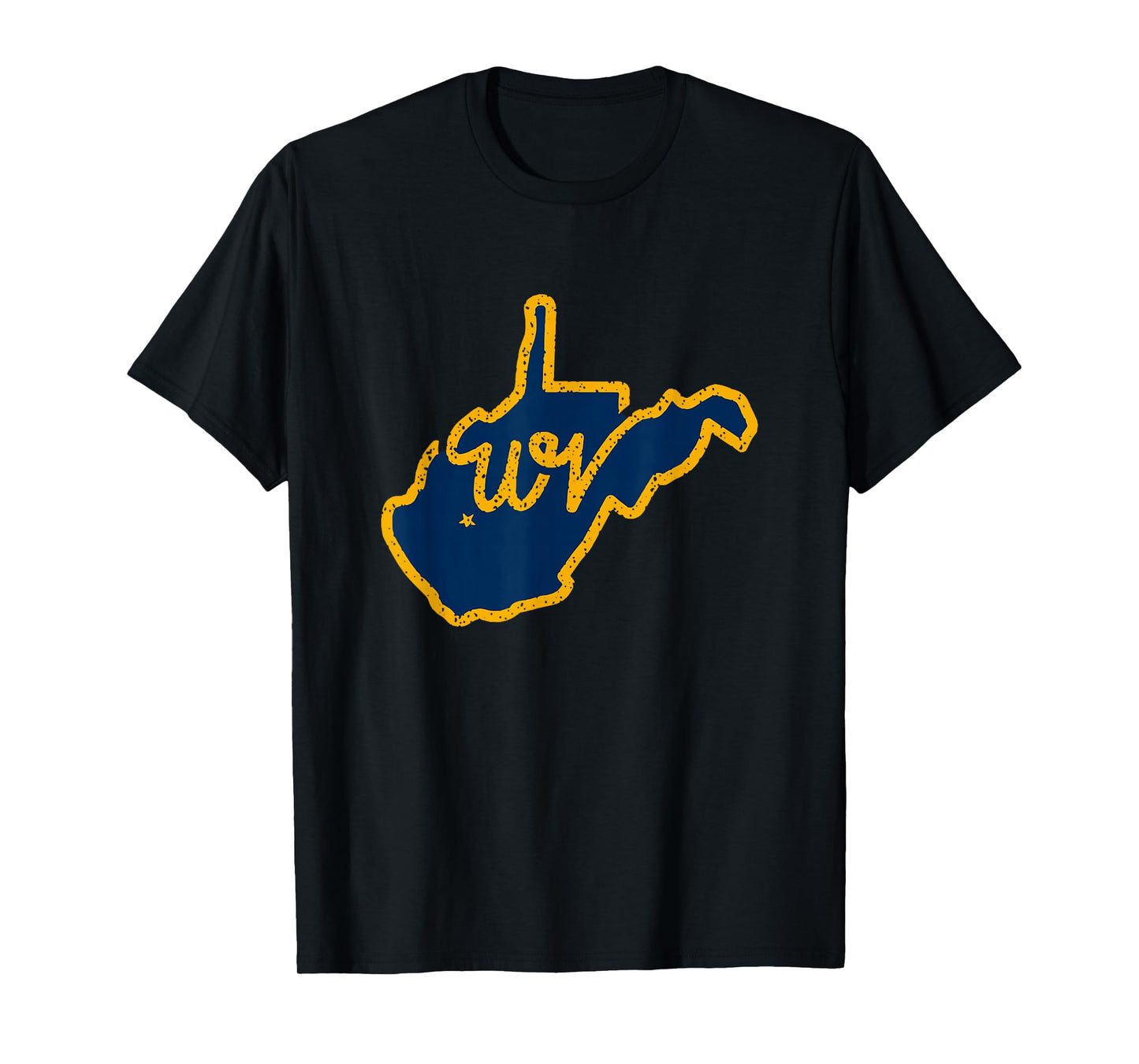 Vintage West Virginia Map WV 304 West Virginia Home T-Shirt