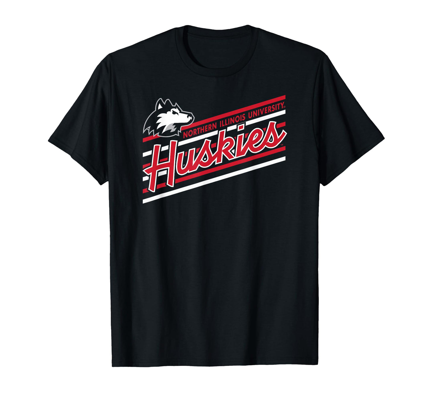 Northern Illinois Huskies Retro Performer Black T-Shirt