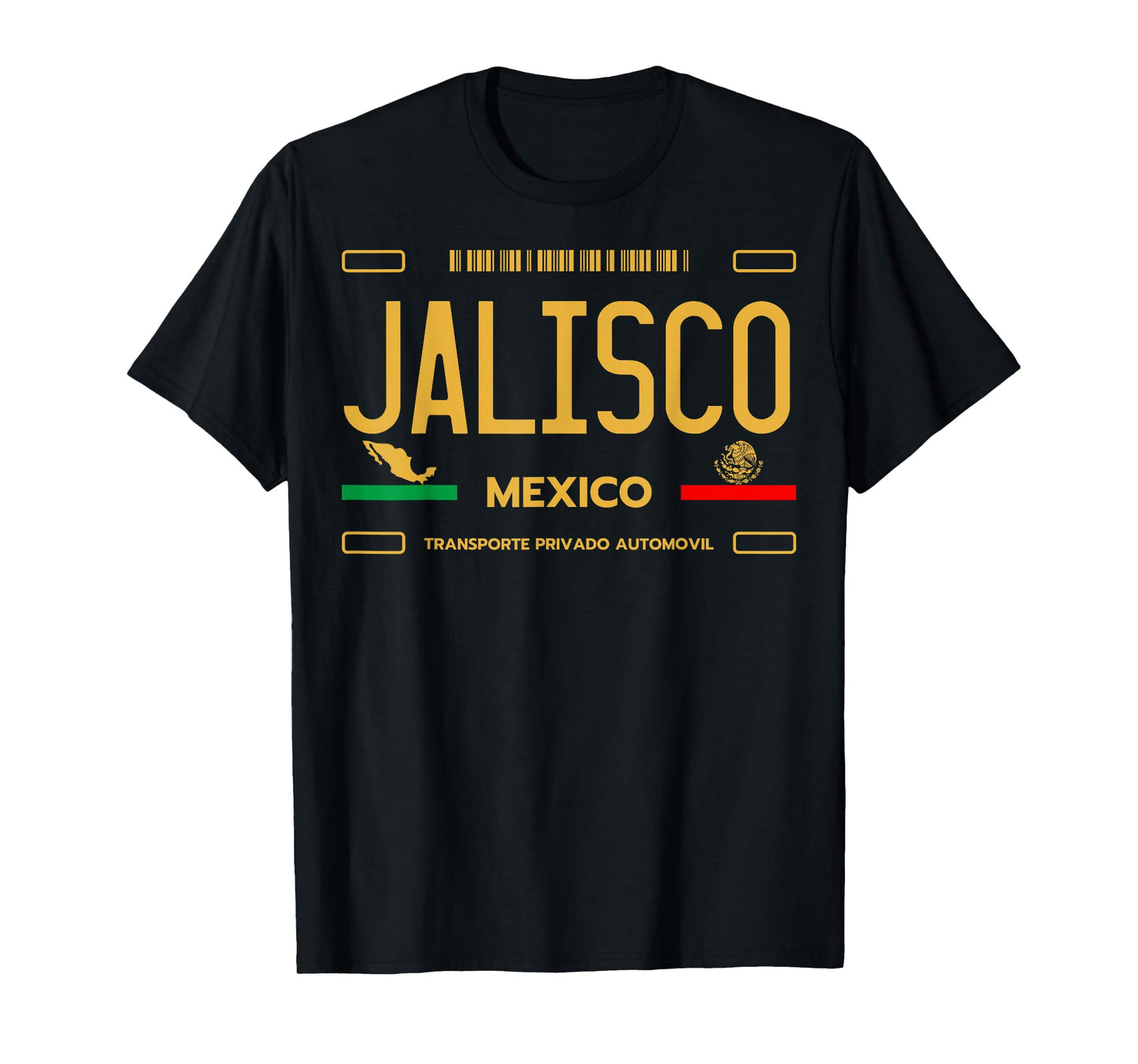 Jalisco Mexico License Plate Aesthetic Jalisco T-Shirt