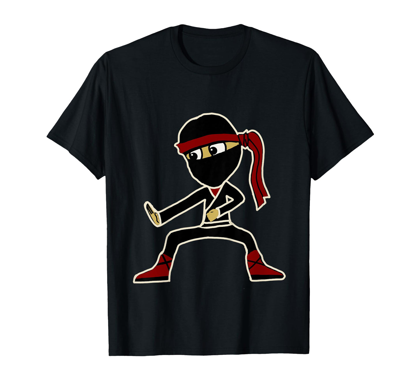 Kids Boys Toddler Cute Ninja for kids who like Ninjas T-Shirt