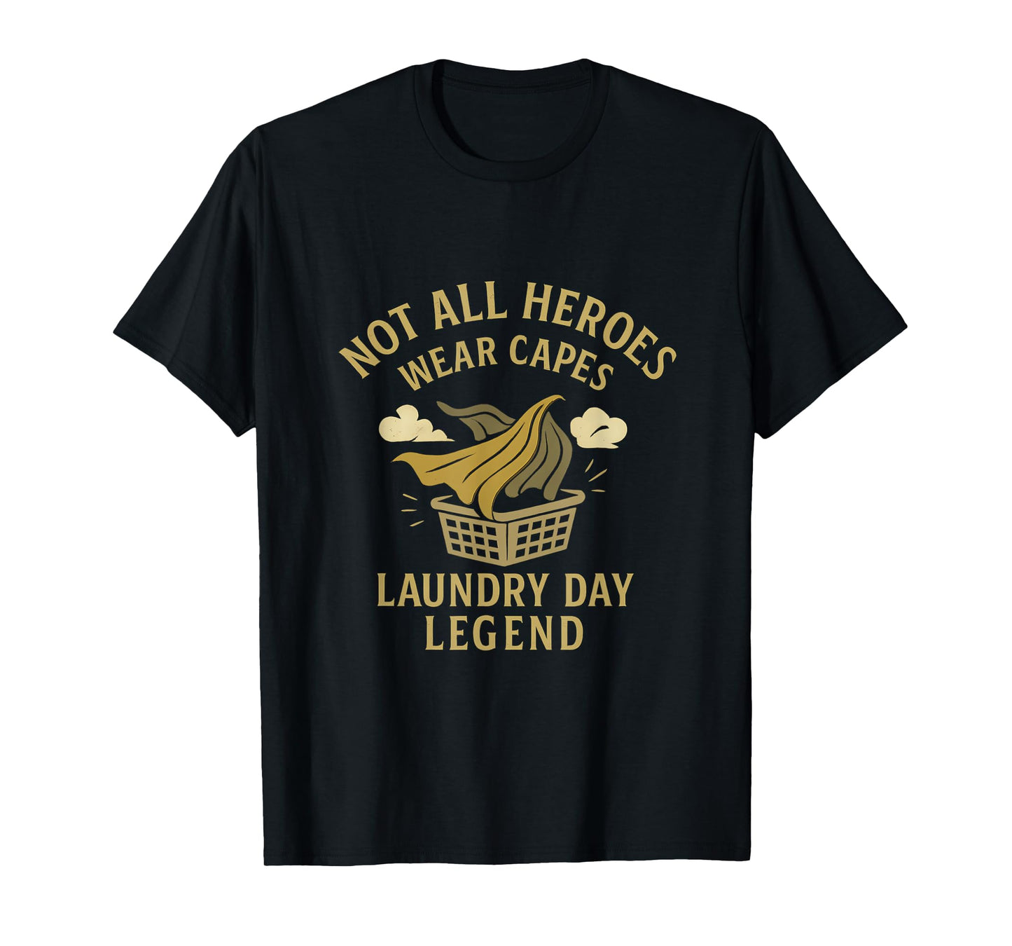 Laundry Day Legend Laundry Hero Vintage Label T-Shirt