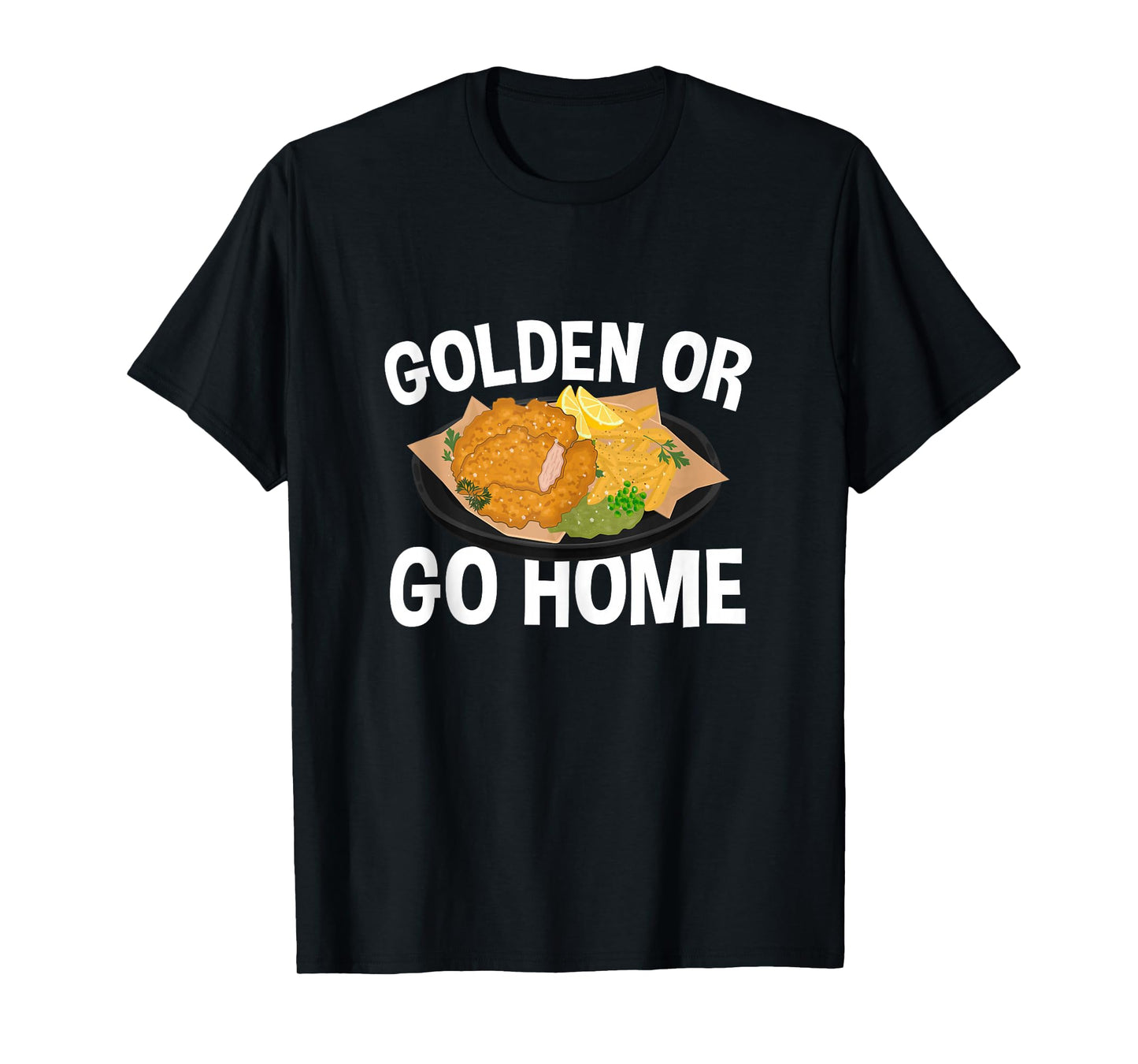 Golden Or Go Home Fish Fry Fried Fish Tank Top