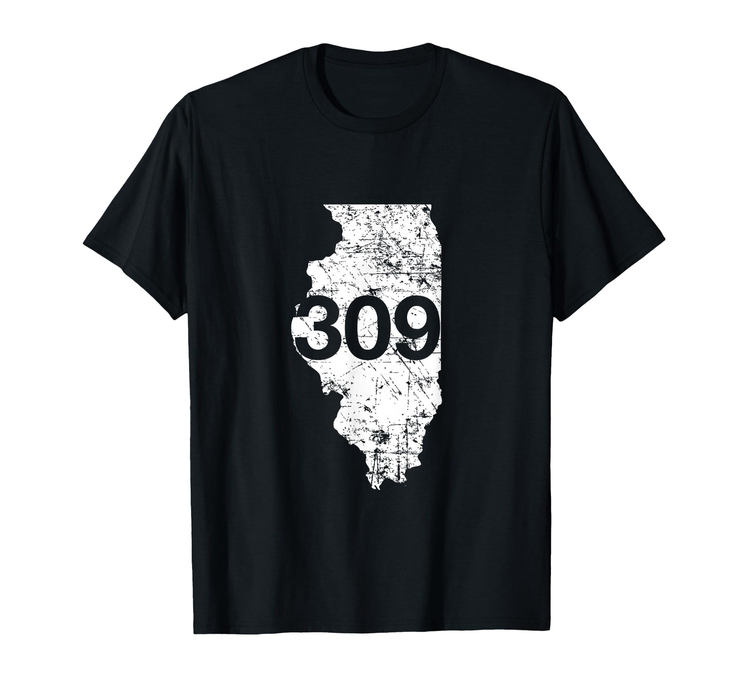 Peoria Pekin Area Code 309 Shirt, Illinois Souvenir Gift T-Shirt