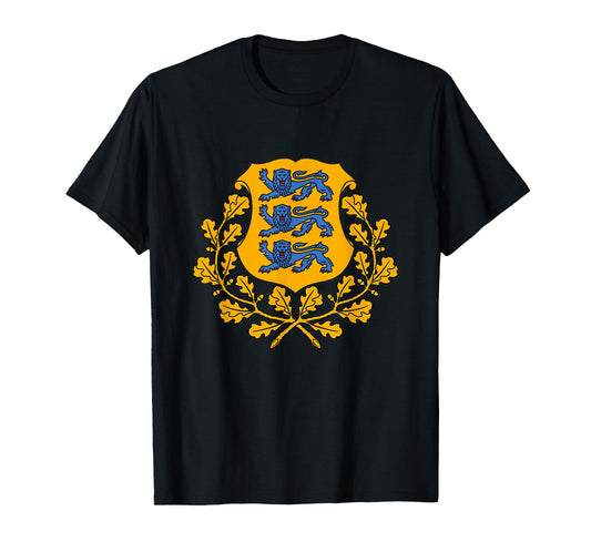 Estonia Coat of Arms Crest T-Shirt