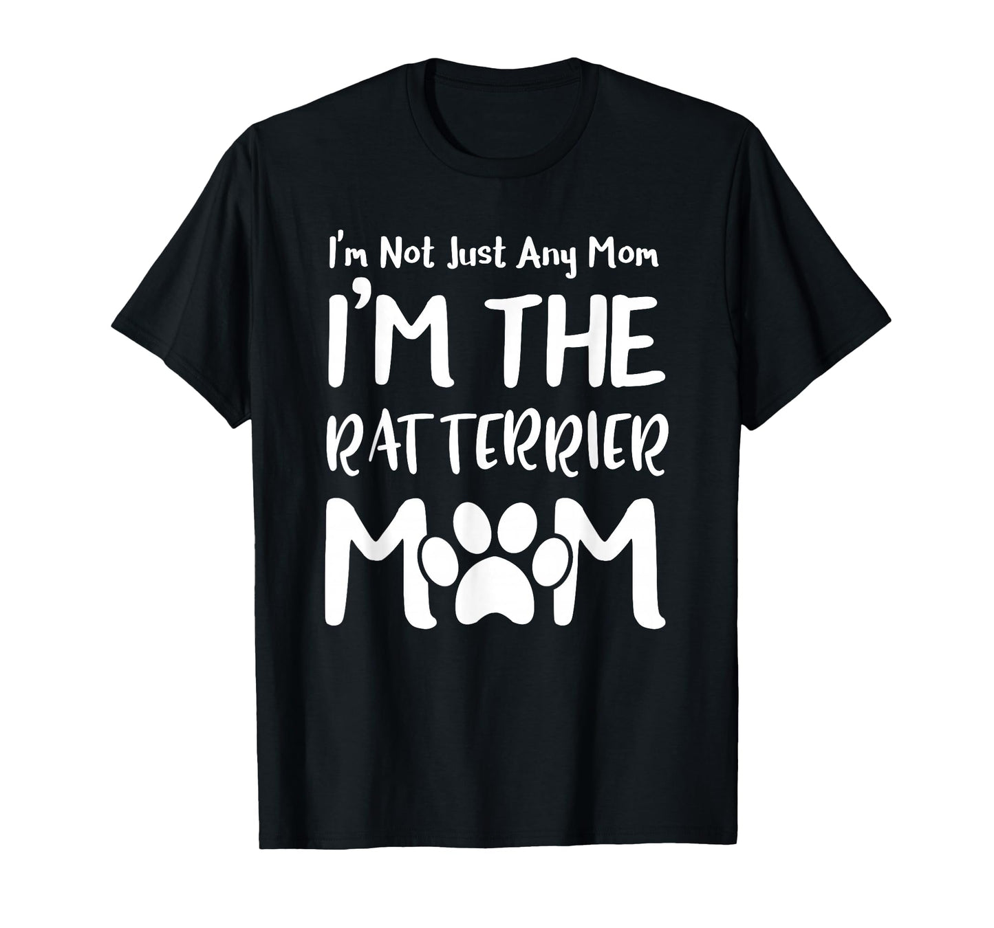 Mother's Day The Rat Terrier Mom Shirt Dog Mommy Gift T-Shirt