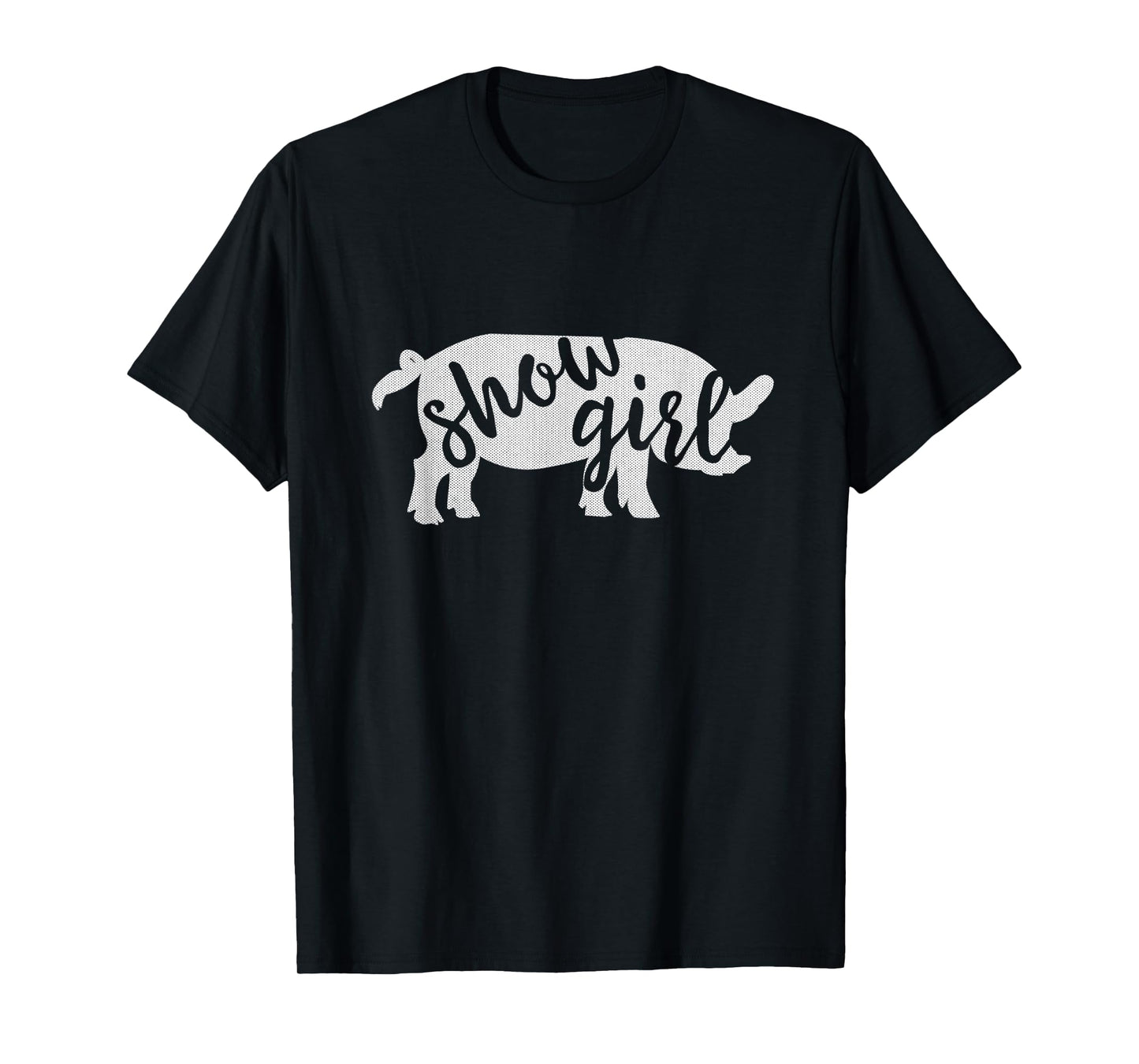 Cute Show Pig Girl T-Shirt