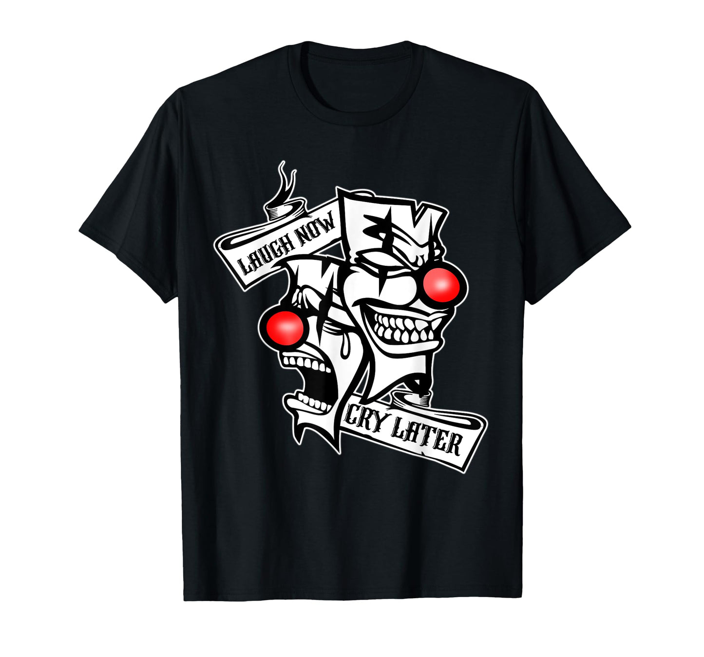 Laugh Now Cry Later x Smile Now Cry Later Chicano T-Shirt