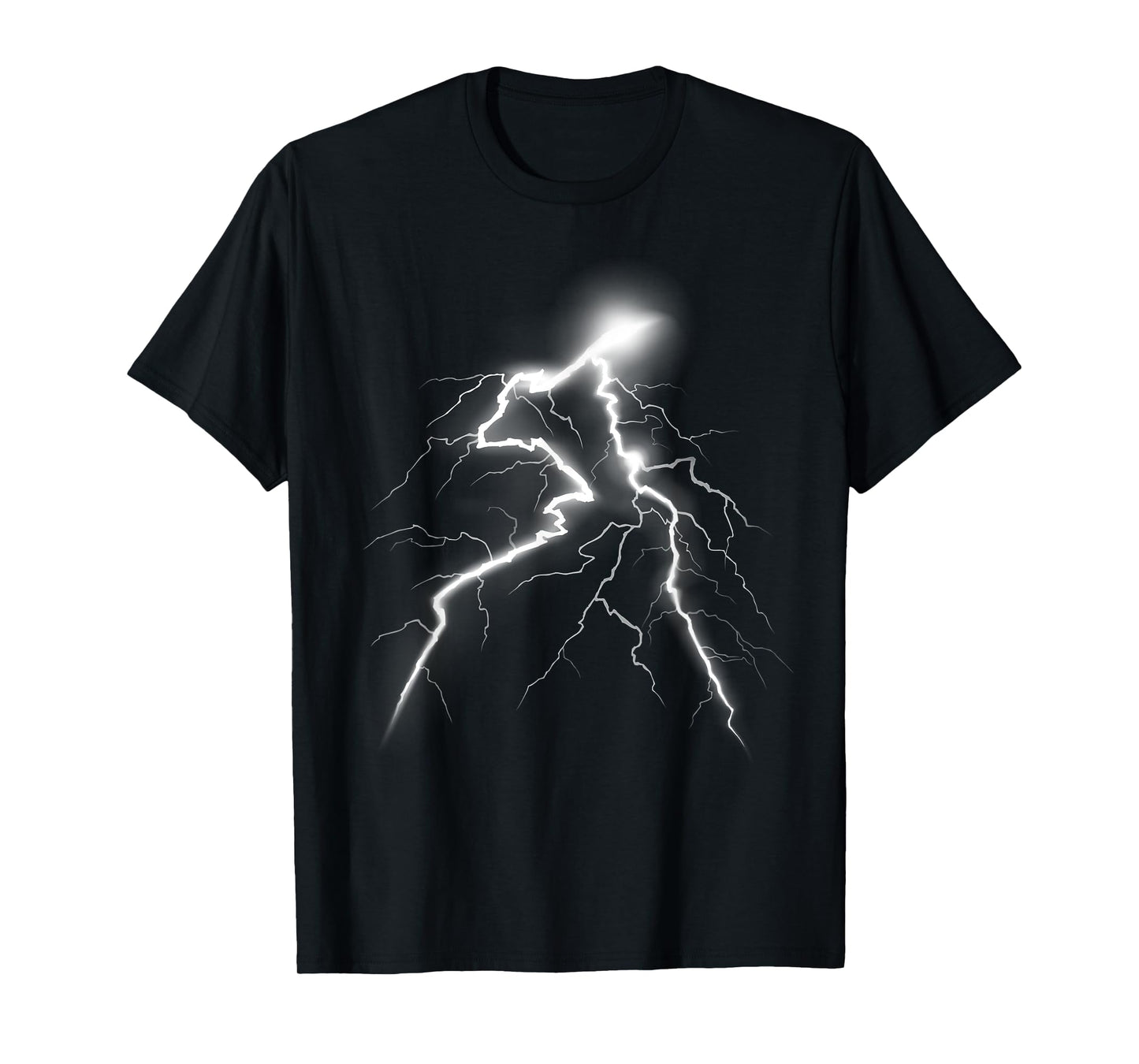 LIGHTNING T-shirt Thunder Lightning Bolt Storm Strikes T-Shirt