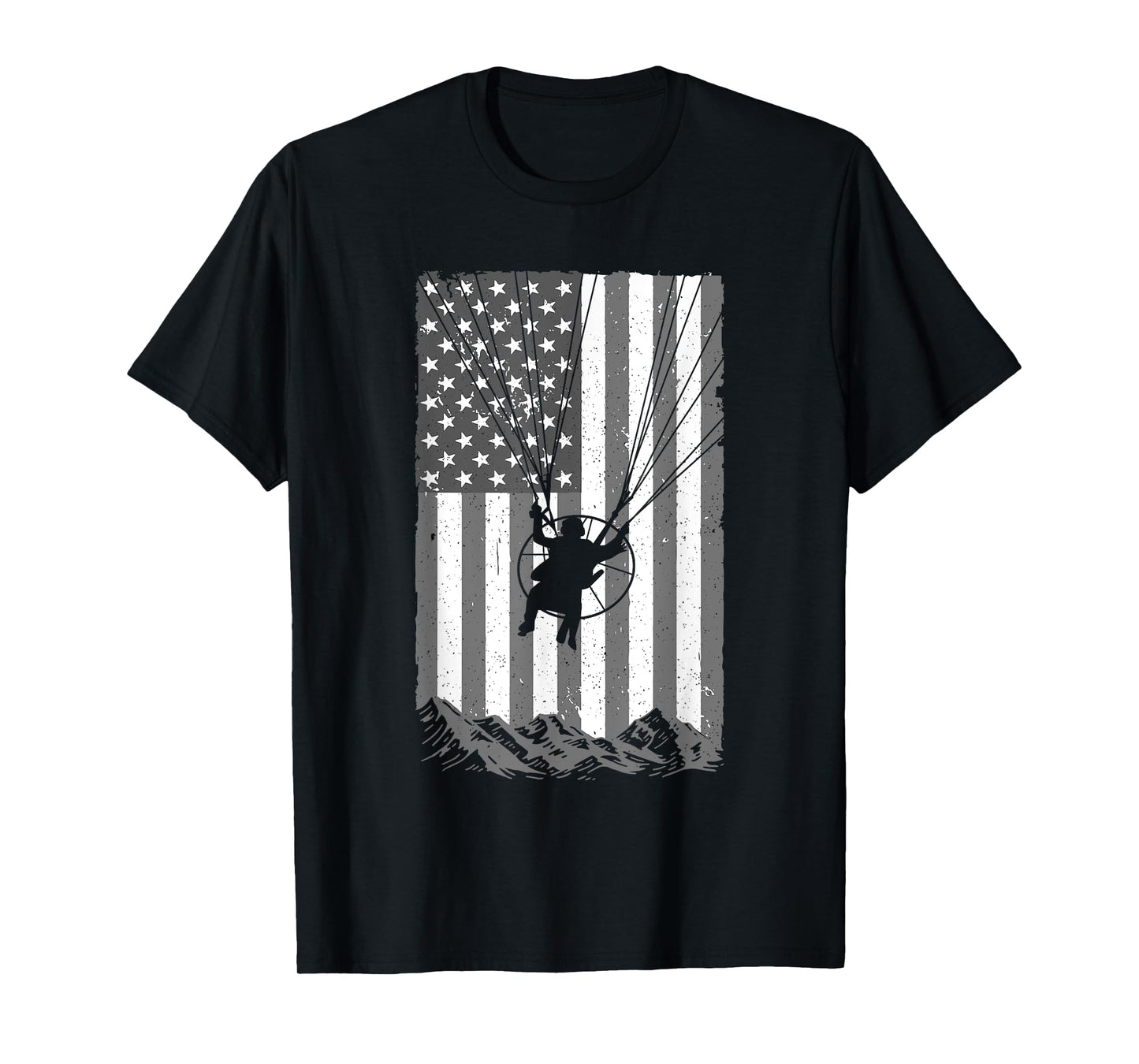 Cool Paramotor Art For Men Women Paragliding Lover Paramotor T-Shirt