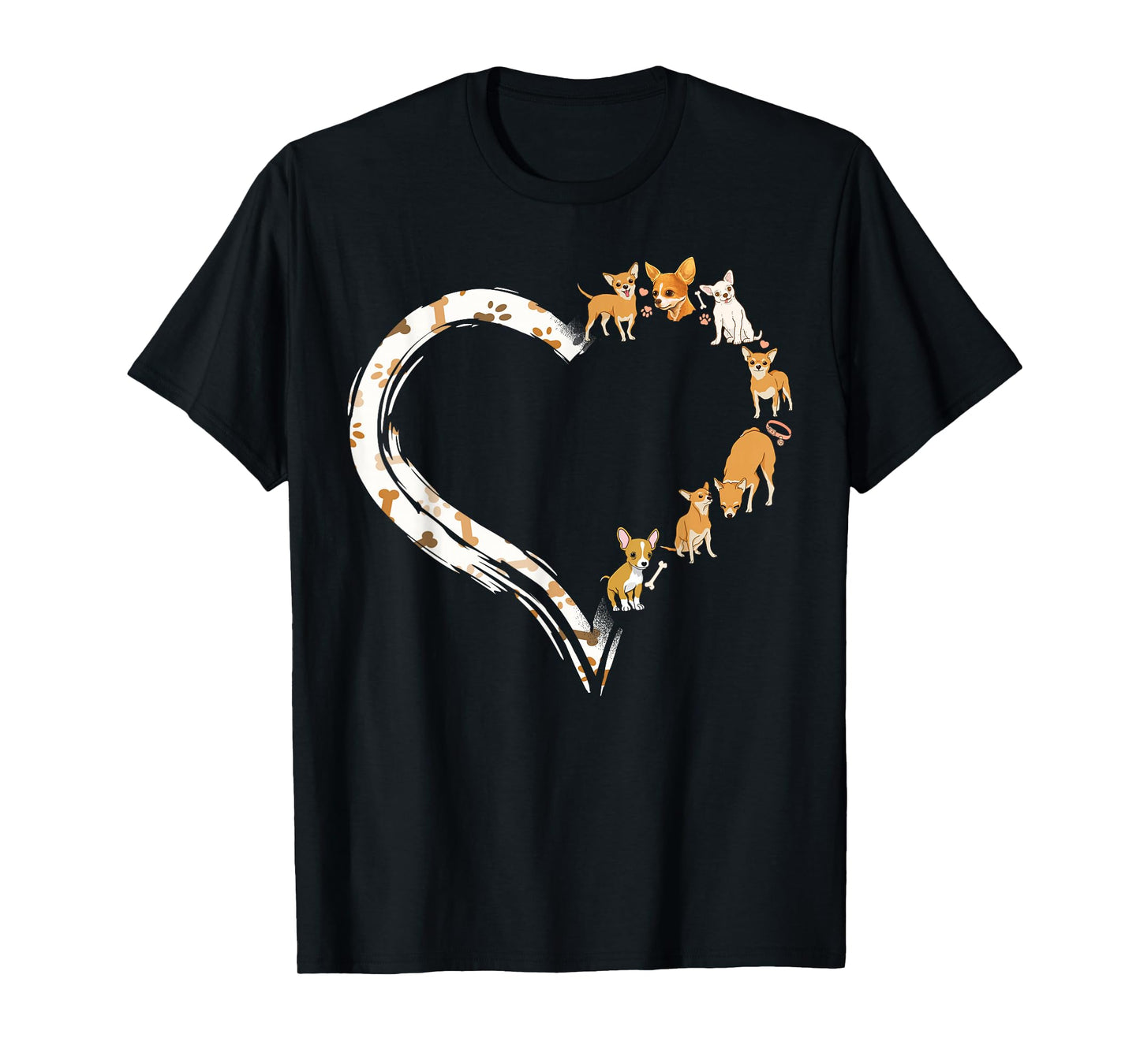 Chihuahua Chihuahueño Heart T-Shirt