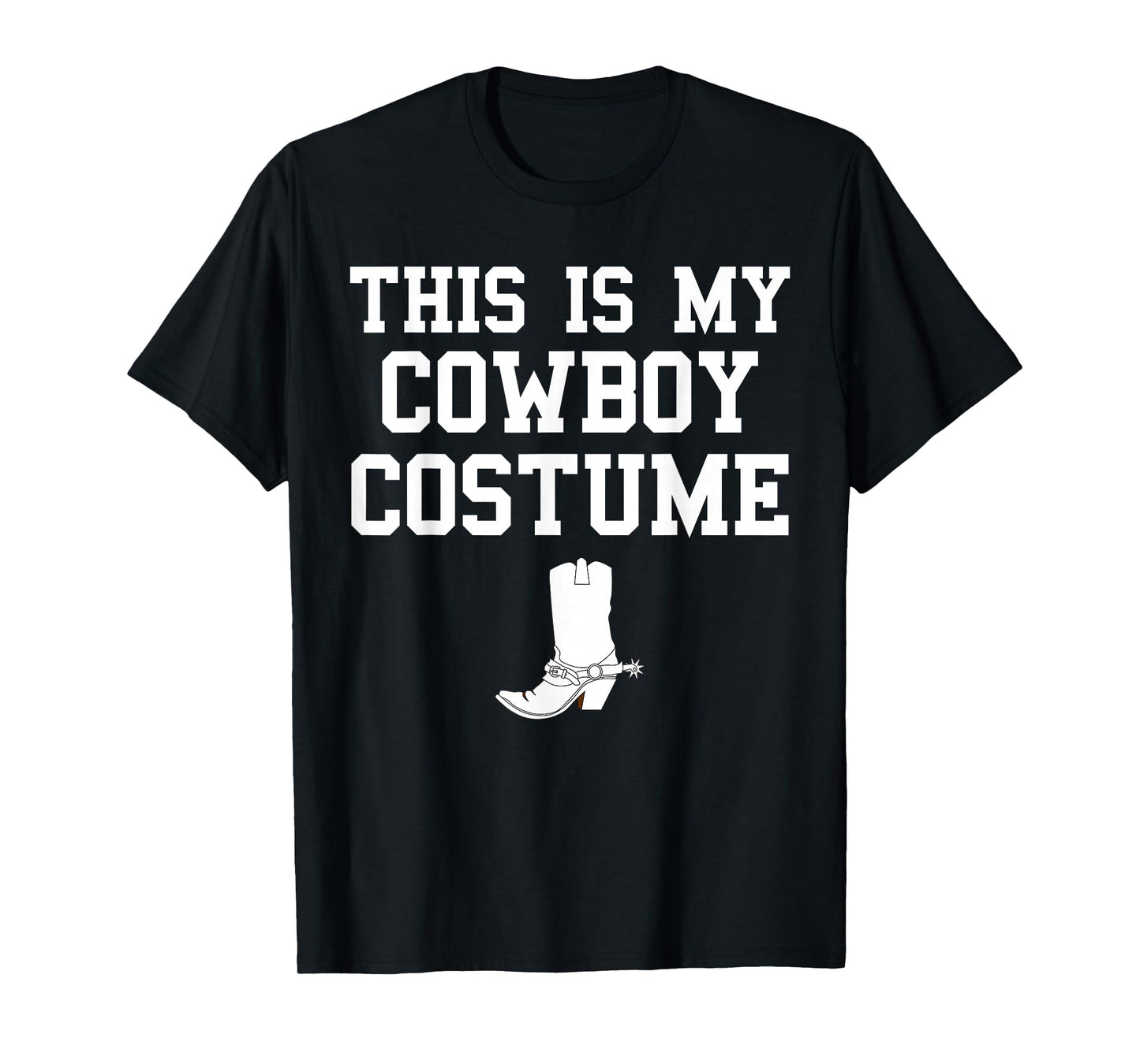 This is My Cowboy Costume Funny Lazy Country Western T-Shirt T-Shirt