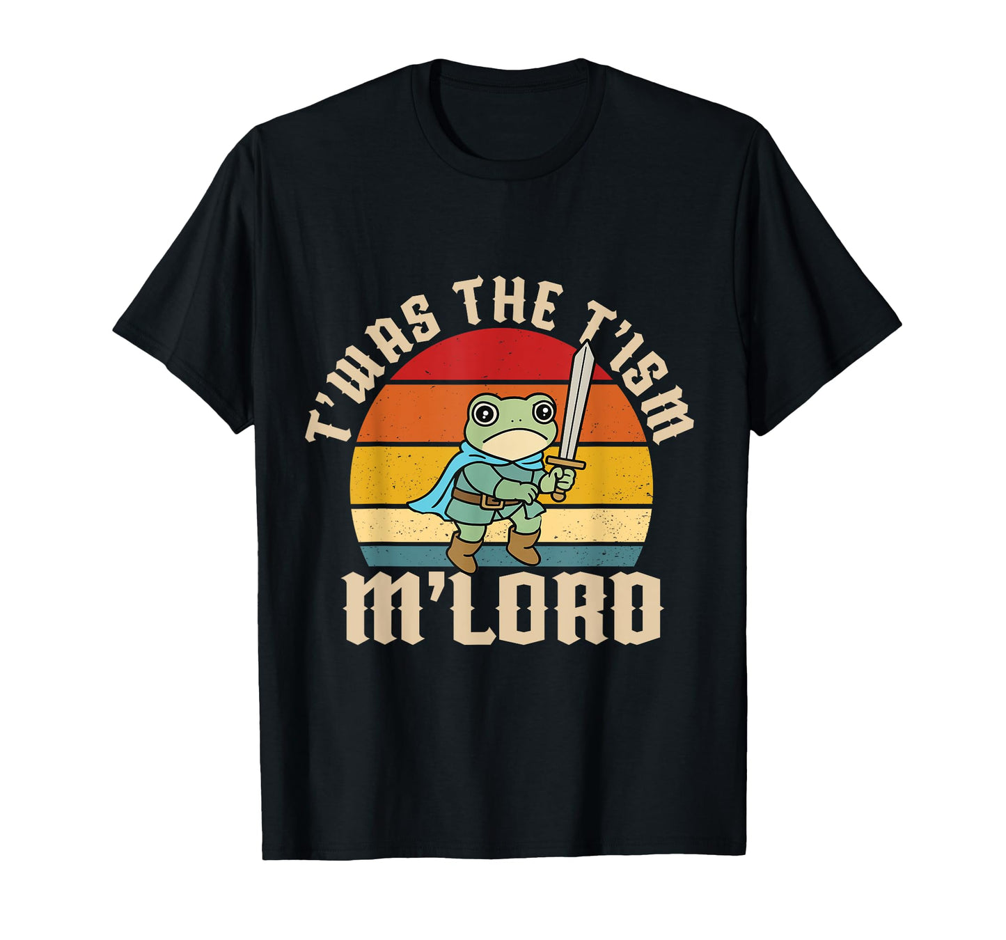Funny Autism Awareness Support Twas The Tism M' Lord Tee T-Shirt