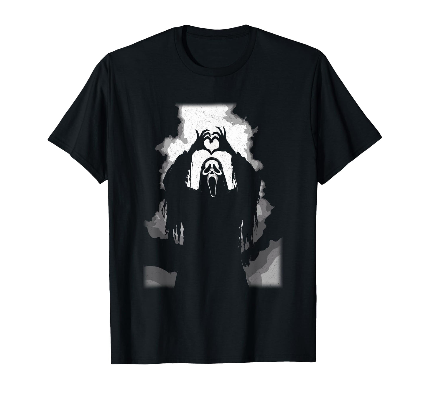 Scary Face Horror Poster Halloween T-Shirt