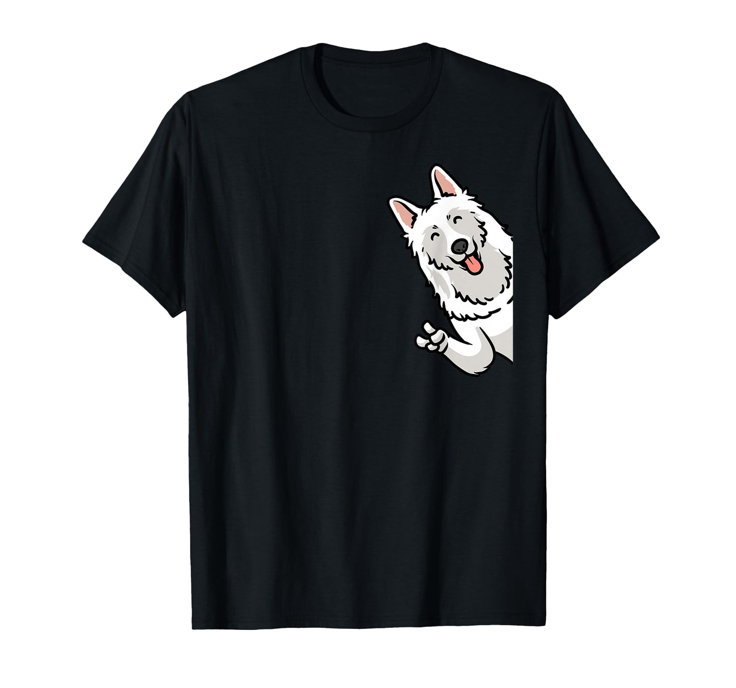 White Swiss Shepherd Dog T-Shirt
