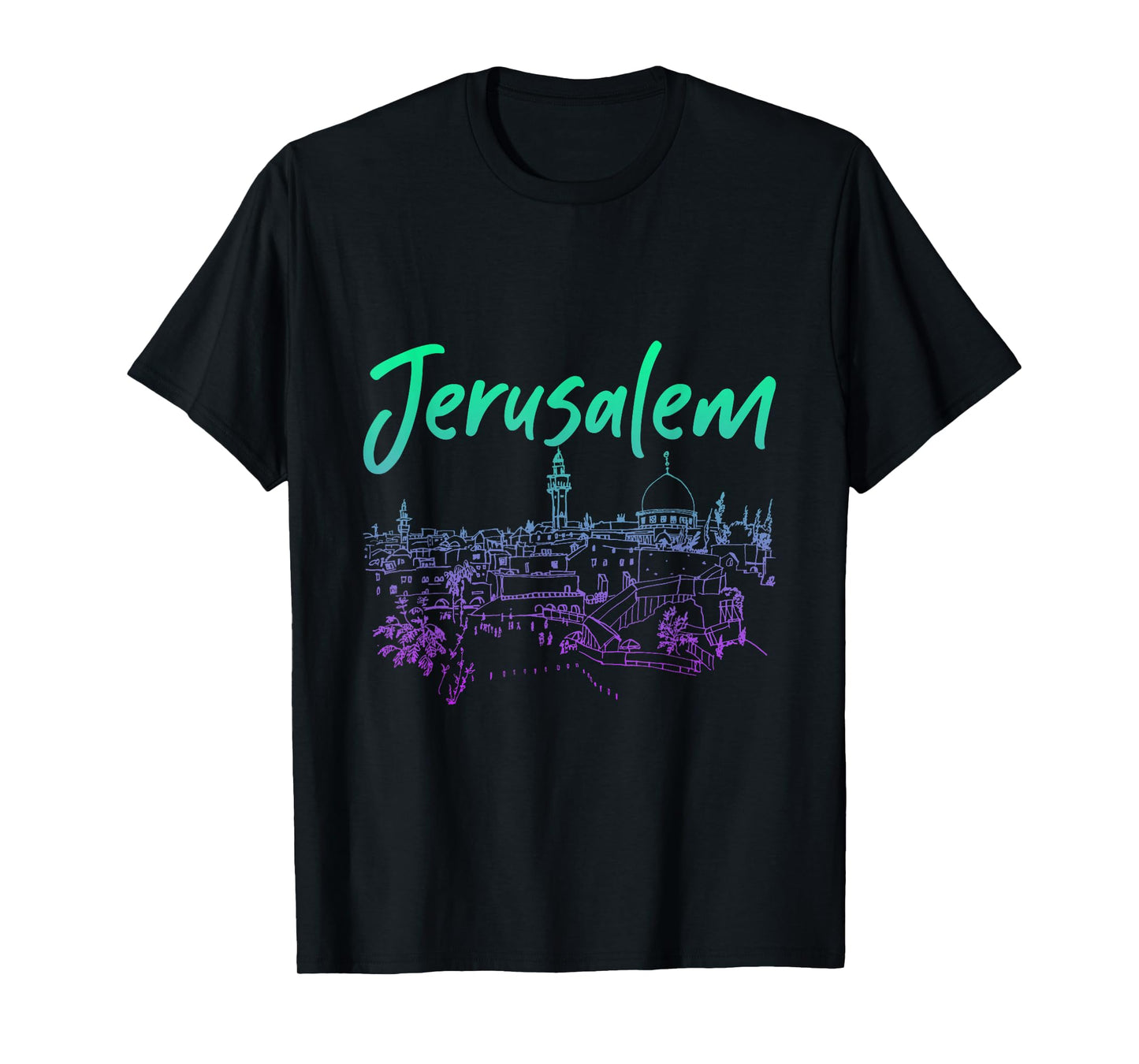 Judaism Gift Jerusalem Israel T-Shirt