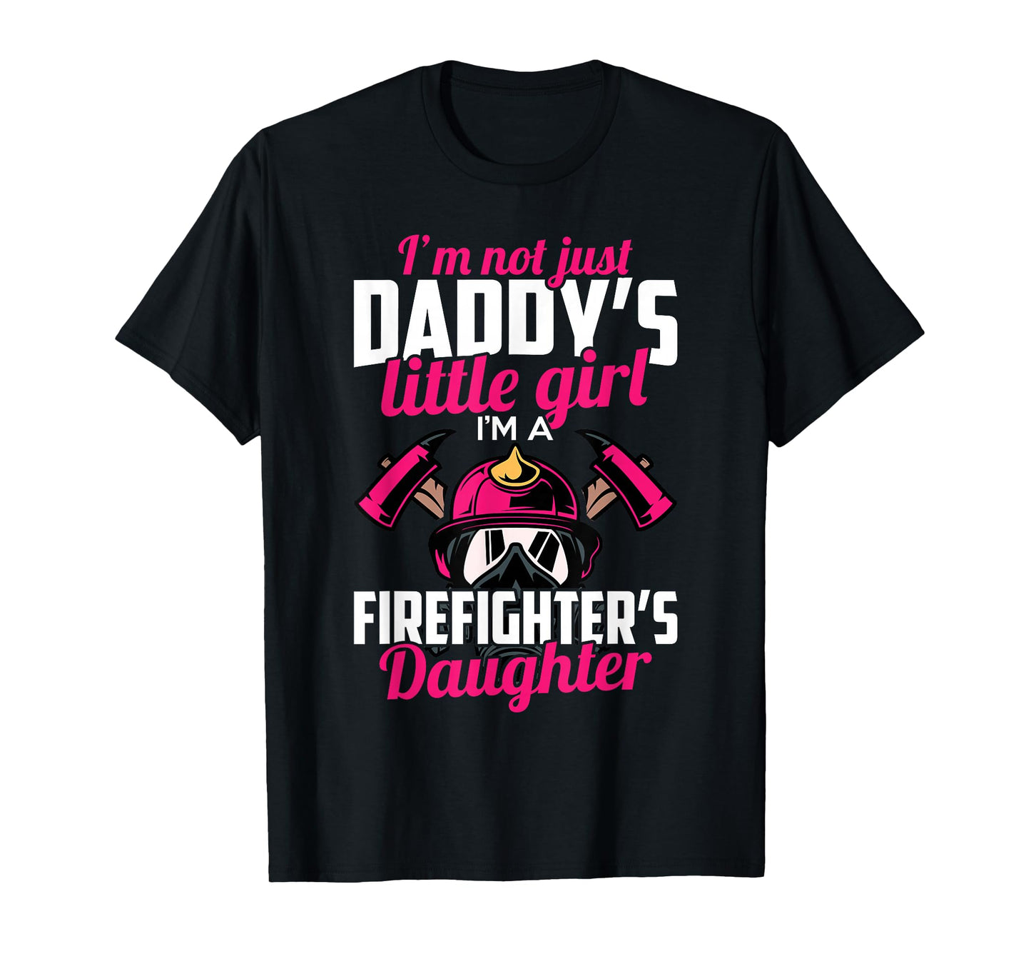 Firefighter Daughter Design for Kids Firefighter Toddler T-Shirt