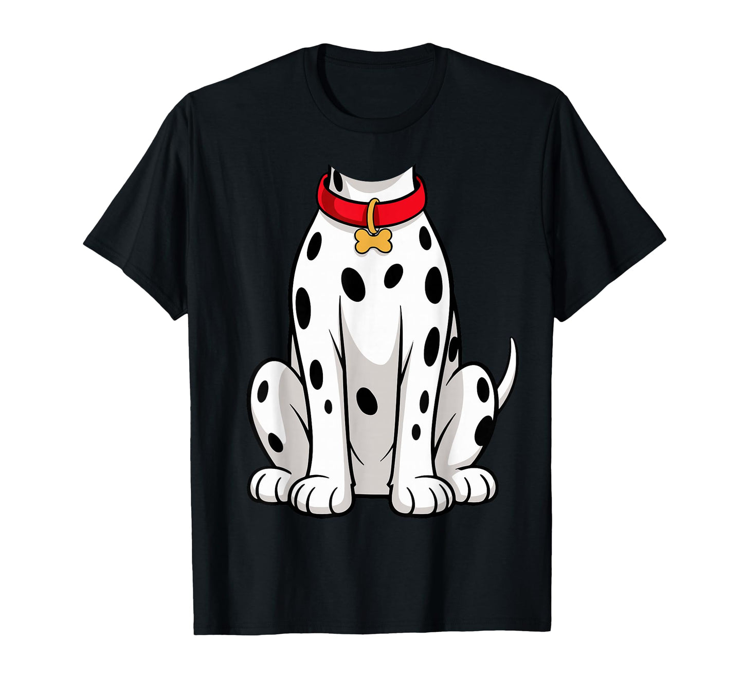 Dalmatian Shirt Adult Men Women Kids Dalmatian Costume T-Shirt