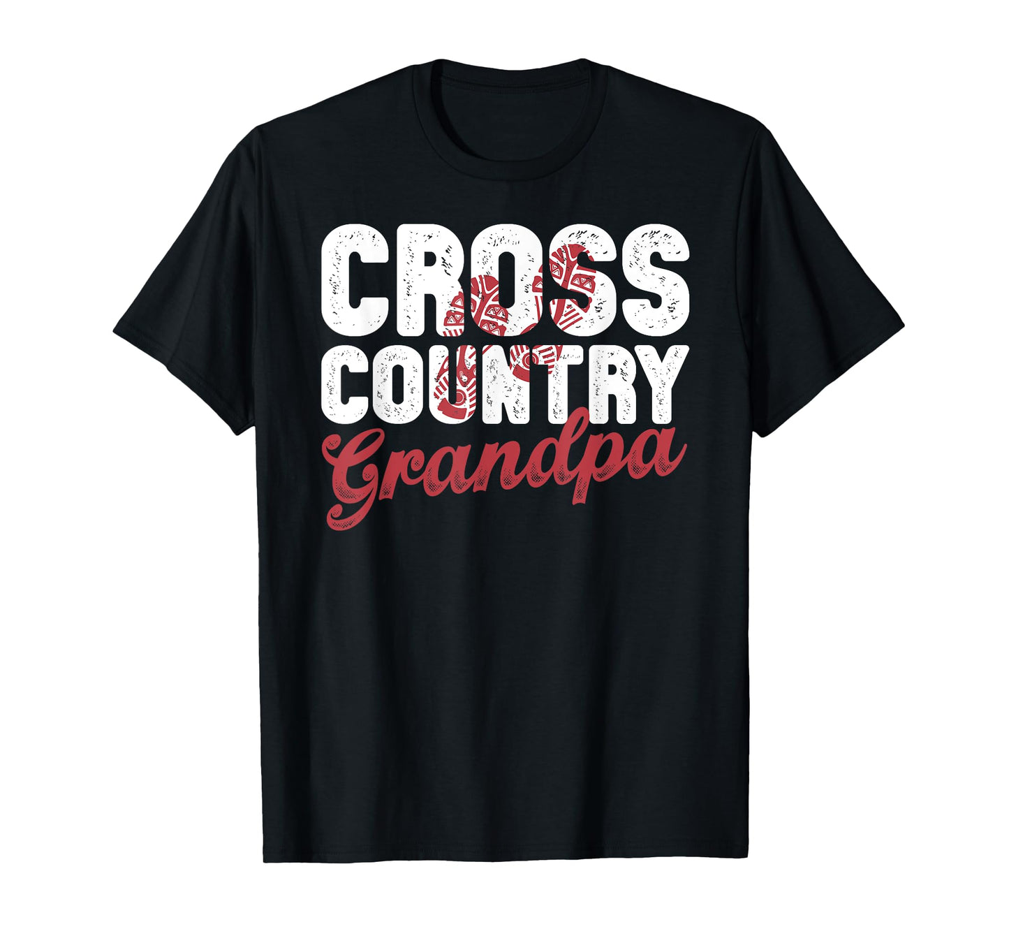 Cross Country Grandpa Of A Cross Country Runner Grandfather T-Shirt