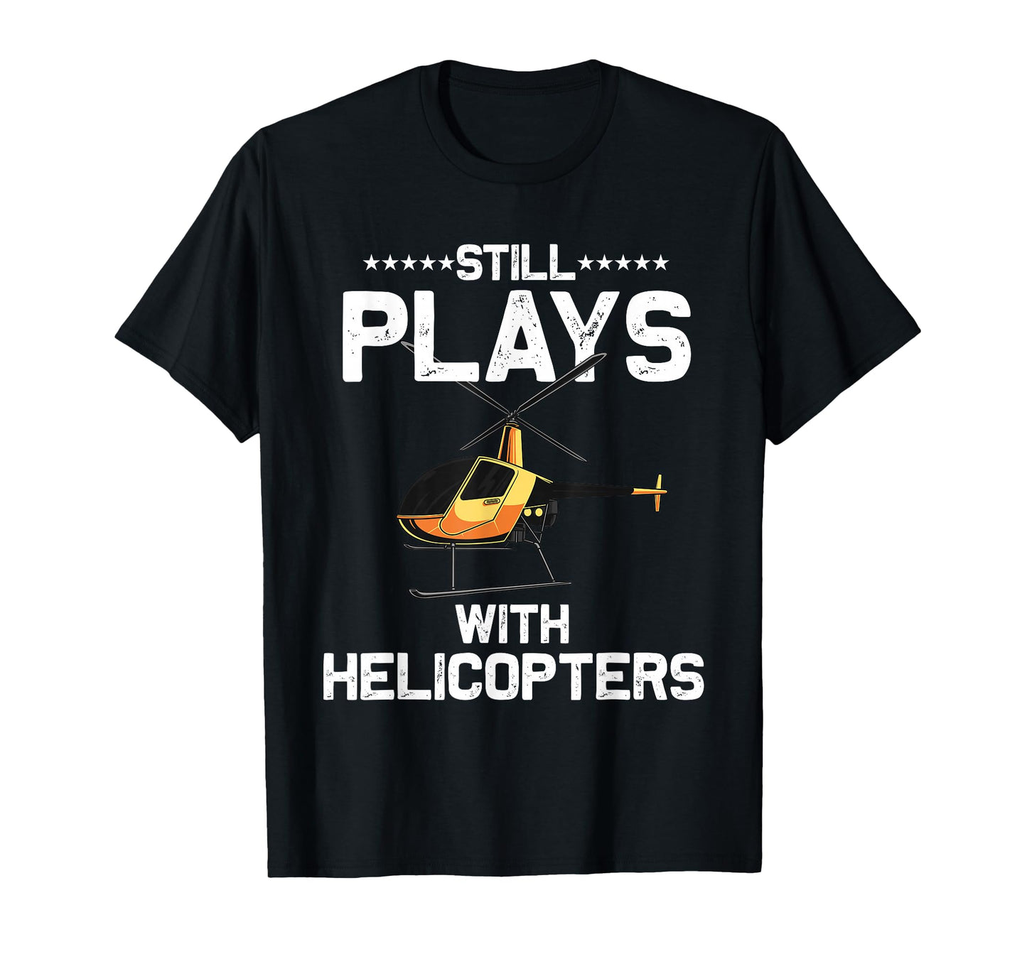 Cool Helicopter Design for Men Women Kids Helicopter Pilot T-Shirt