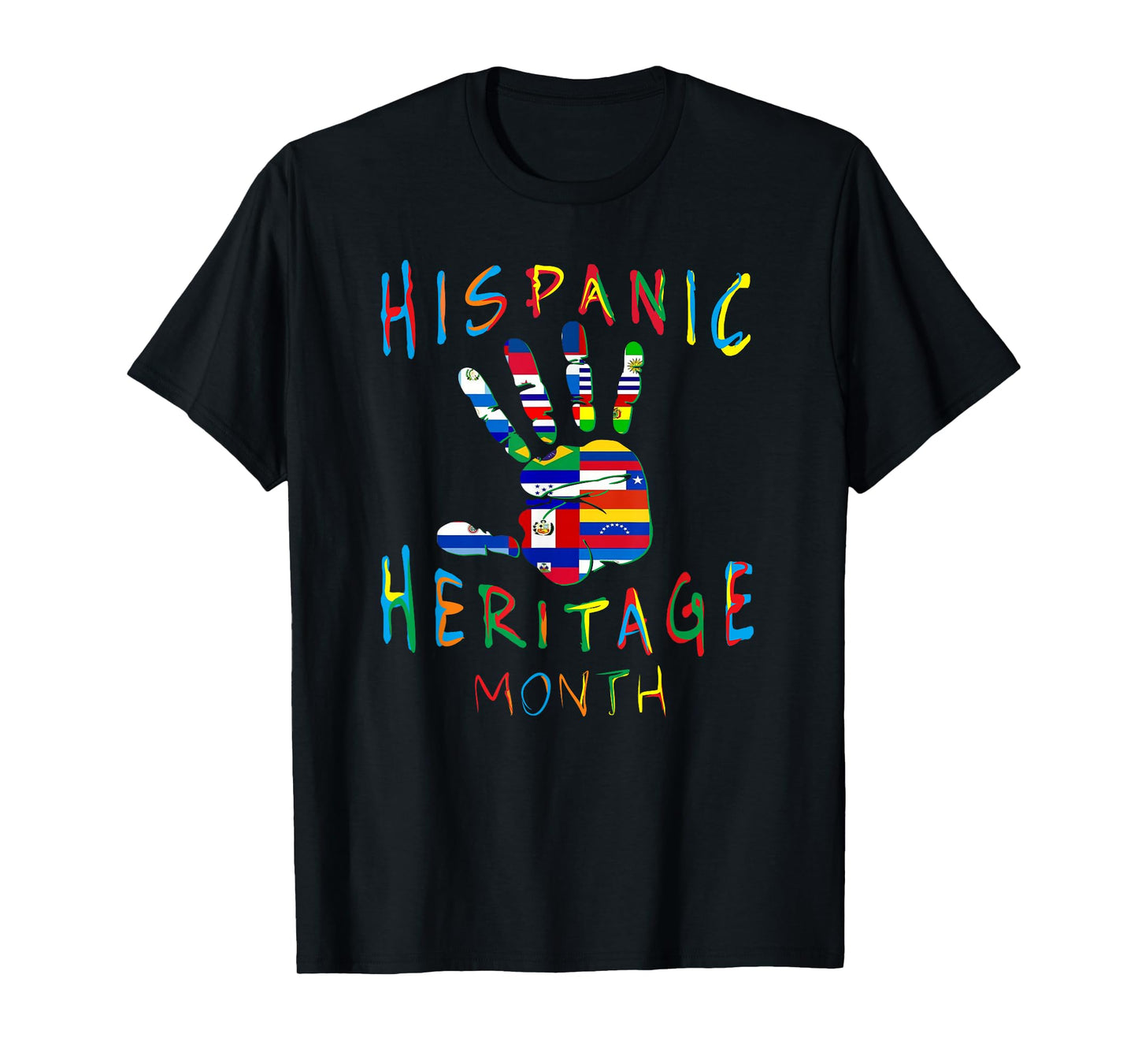National Hispanic Heritage Month T Shirt All Countries T-Shirt