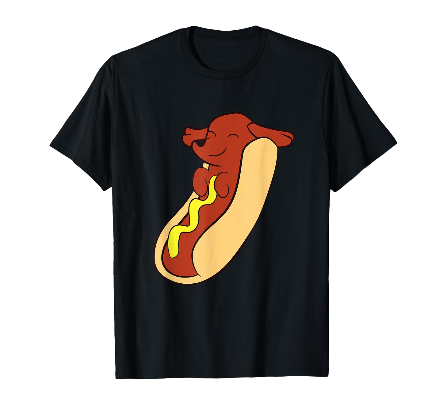 Hotdog Lover Hotdog Dachshund Hot Dog T-Shirt