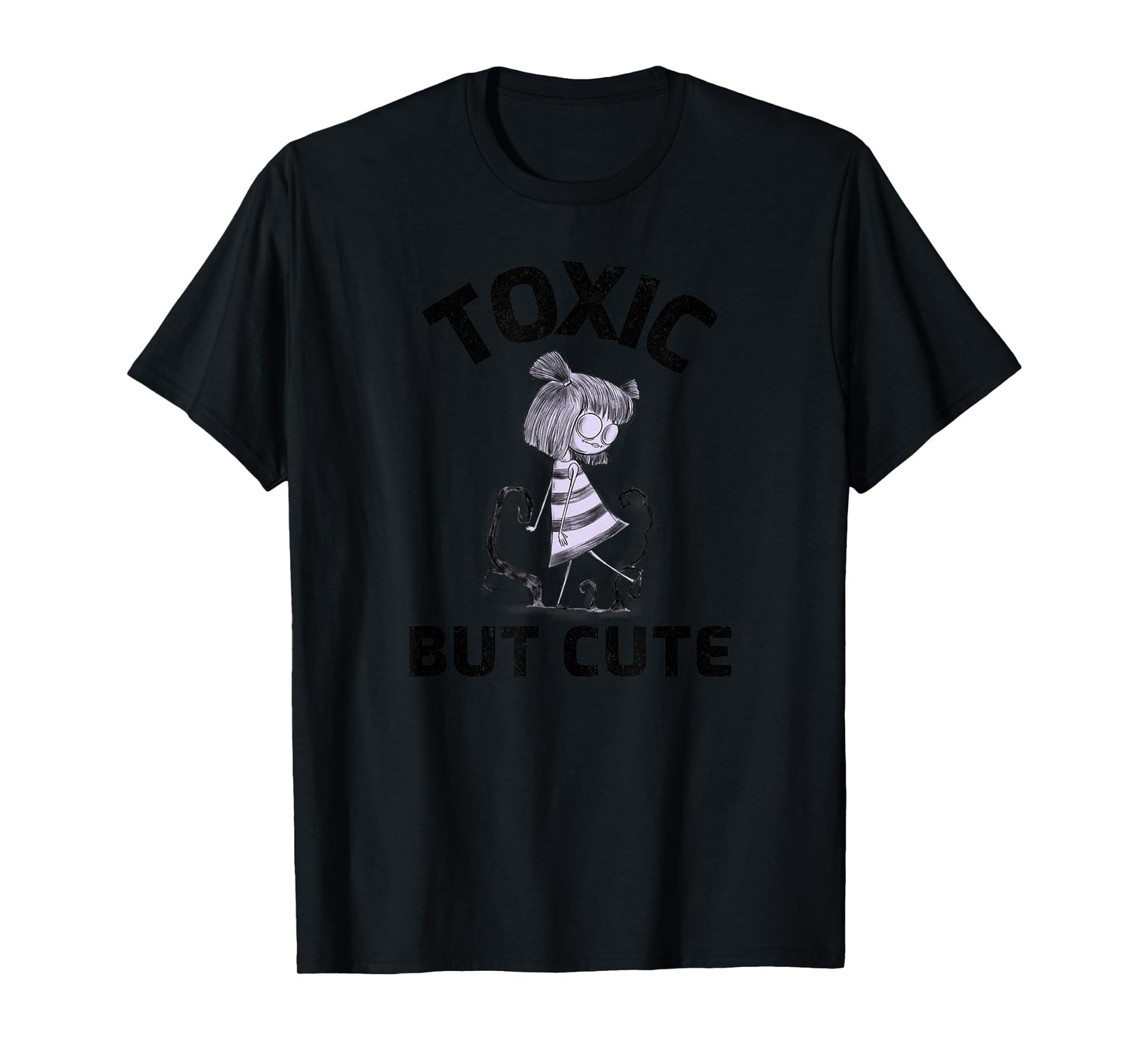 Toxic but cute creepy funny Halloween graphic T-Shirt