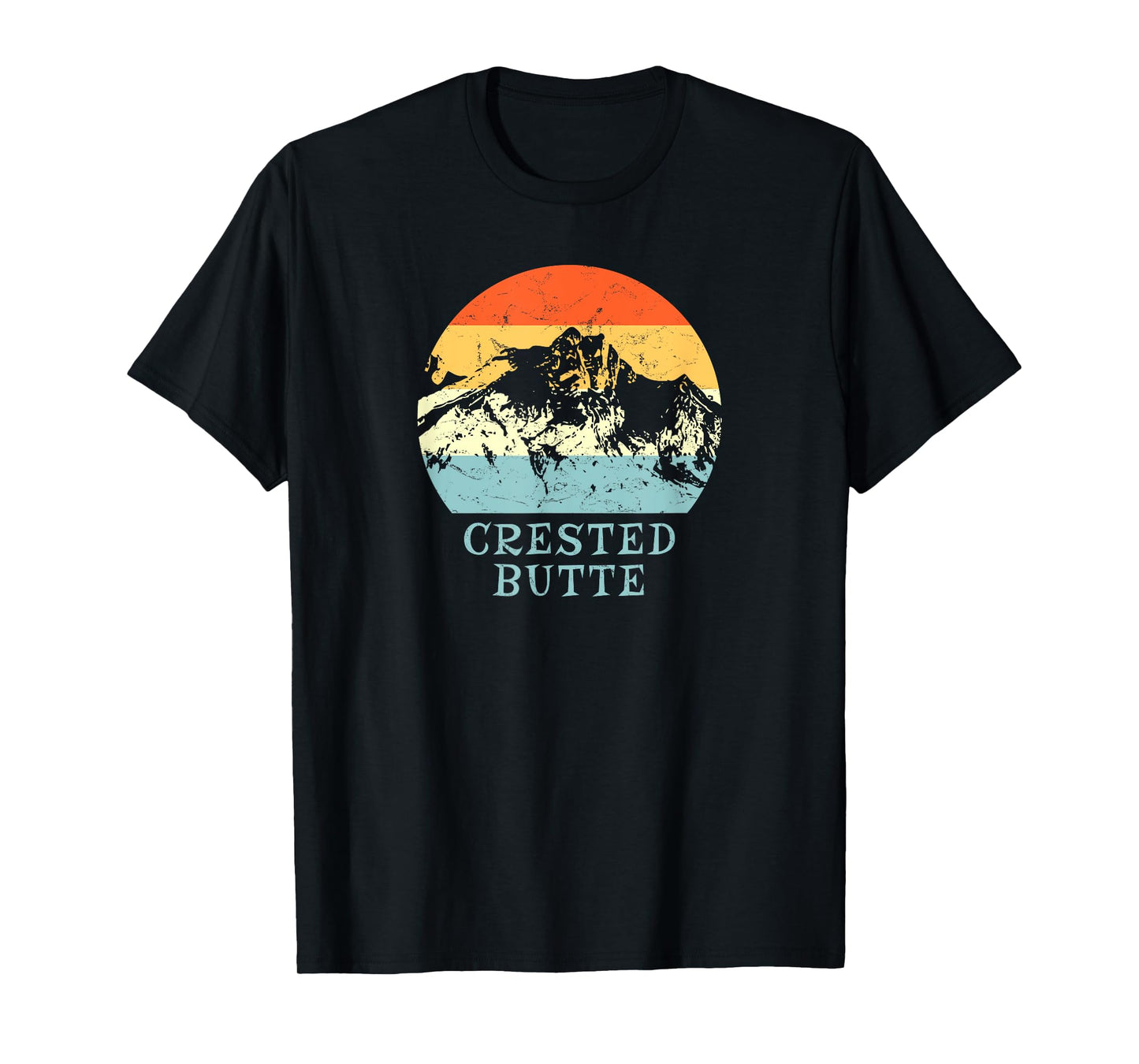 Crested Butte, Colorado Snow Ski & Outdoor Paradise T-Shirt