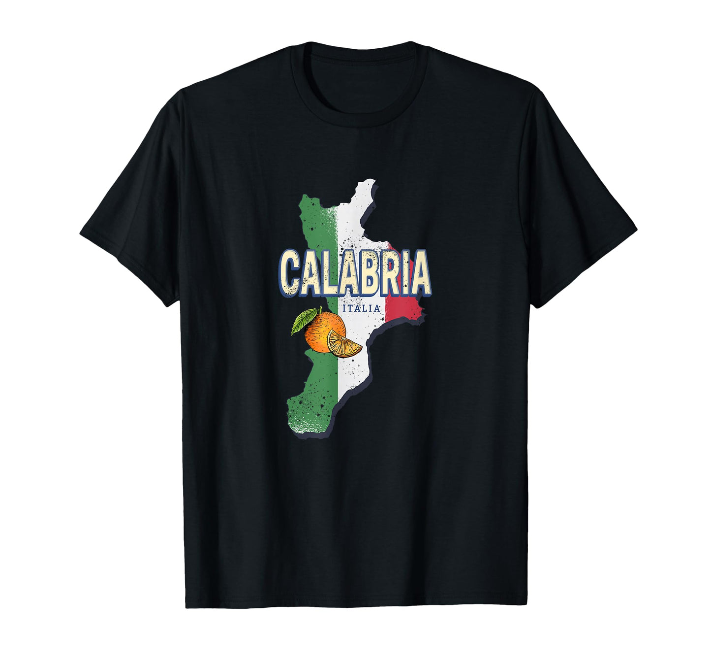 Calabria Italy Retro Region Map Vintage Souvenir T-Shirt