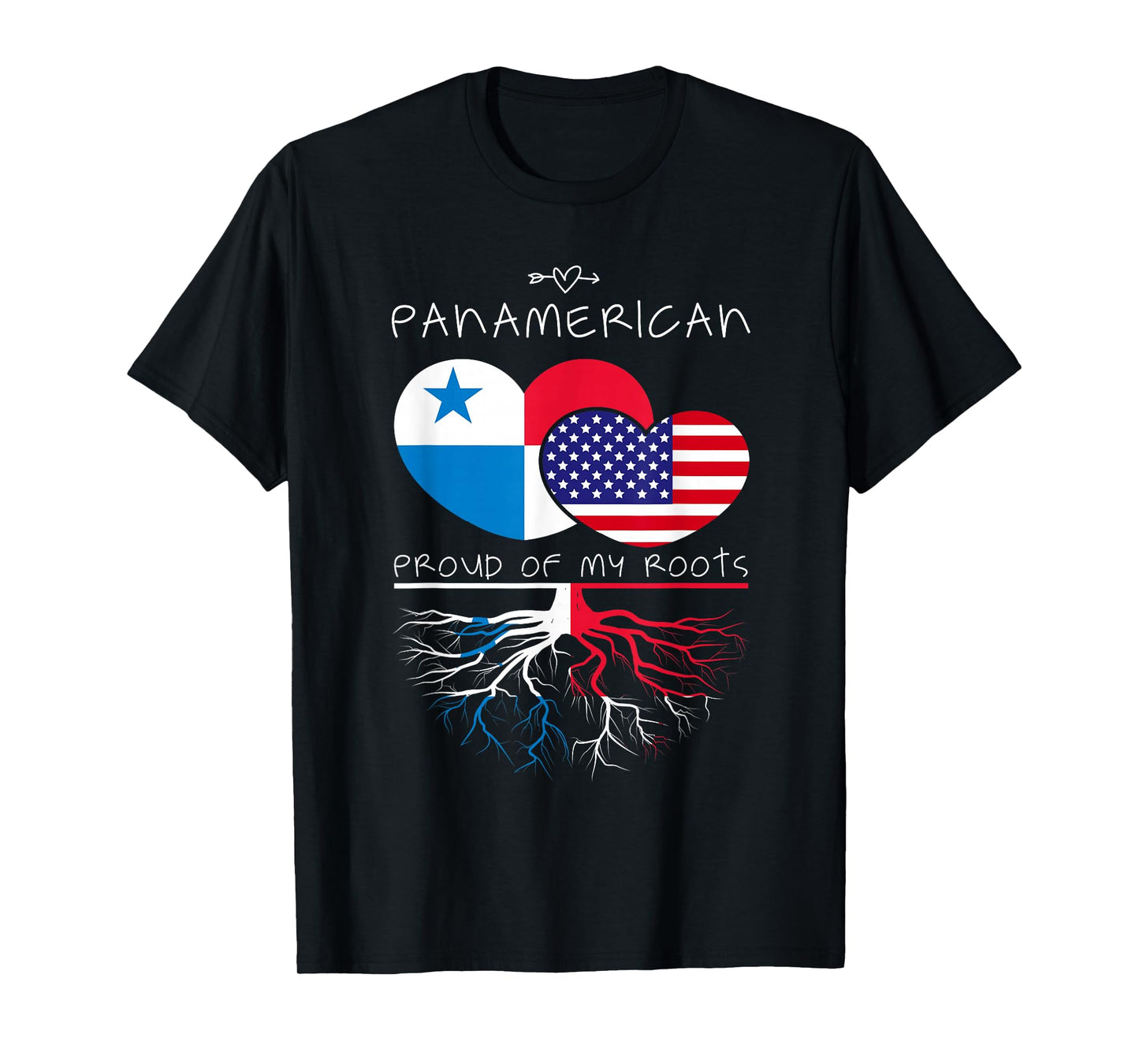 Panama USA Proud Of Both Countries Panamerican T-Shirt