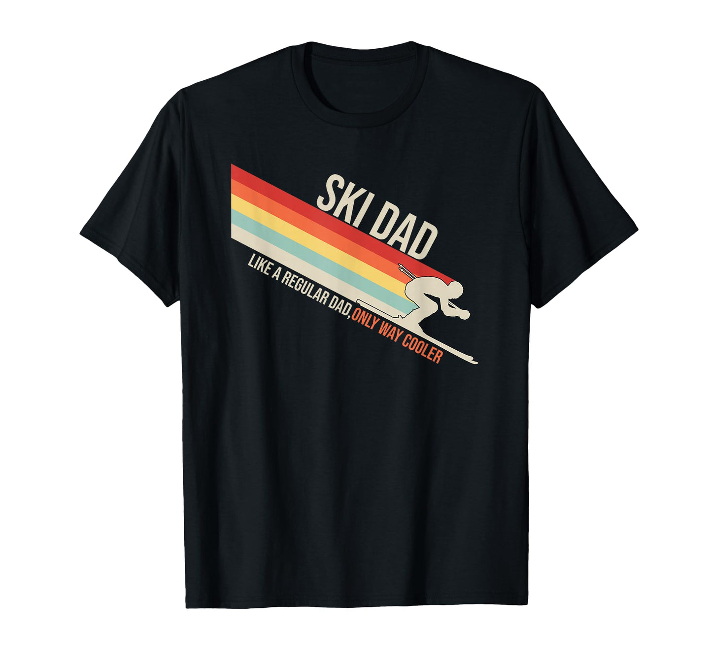 Ski Dad Funny Skiing Winter T-Shirt