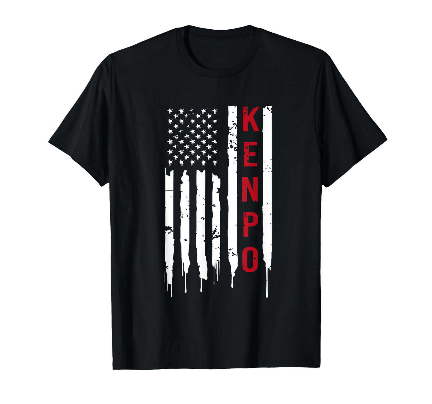 Kenpo Karate American Flag T-Shirt