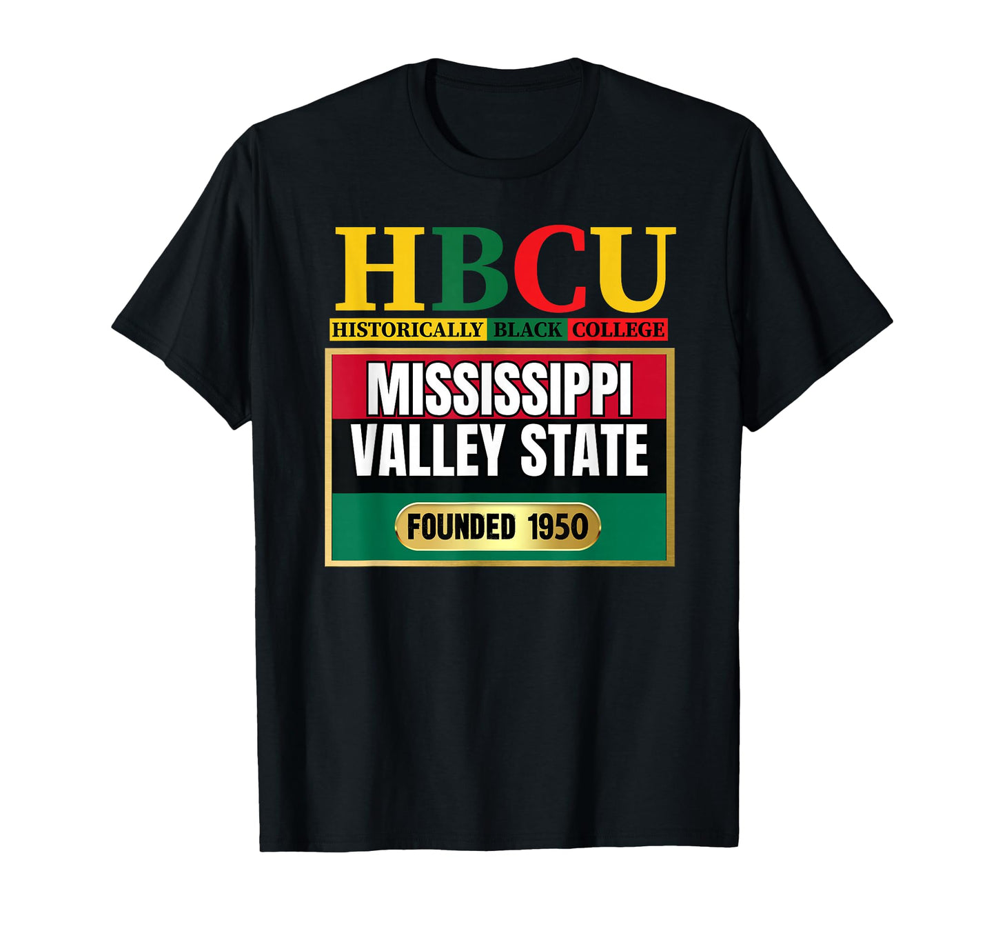 Mississippi Valley State, MVSU, HBC Graphic T-Shirt